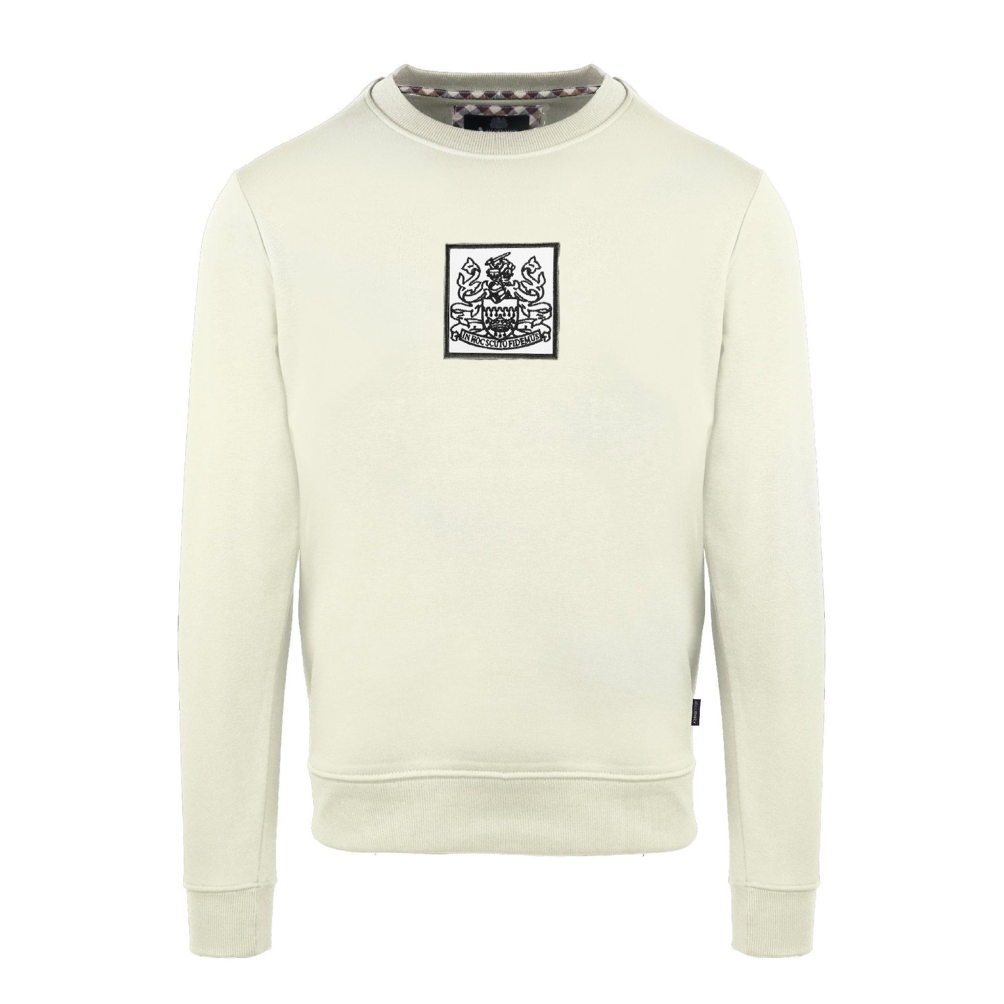 Butter - Aquascutum - Men's Round Neck Crew Sweatshirt - 1