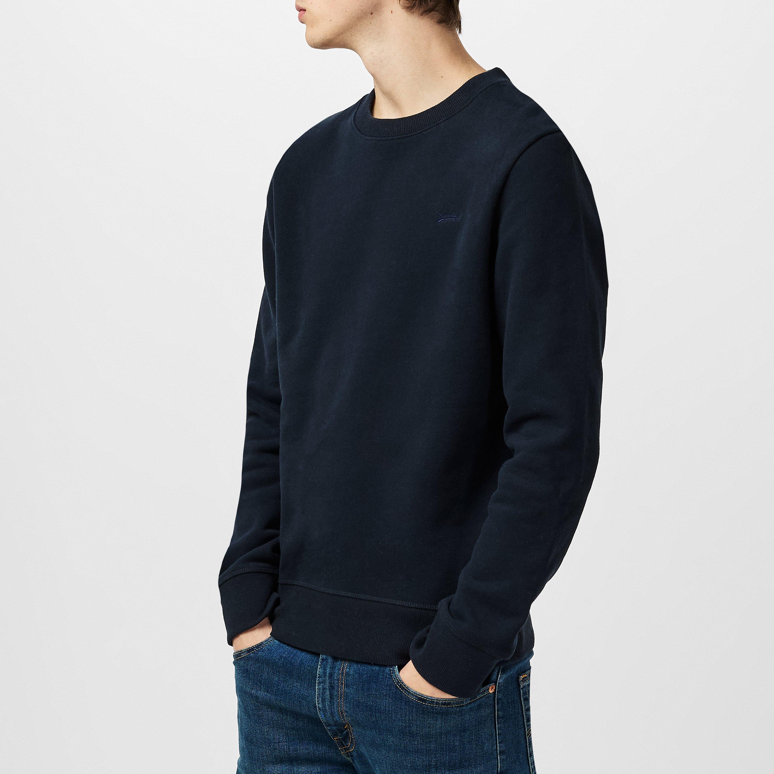 Eclipse Nvy 98T - Superdry - Basic Crew Neck Sweatshirt - 5