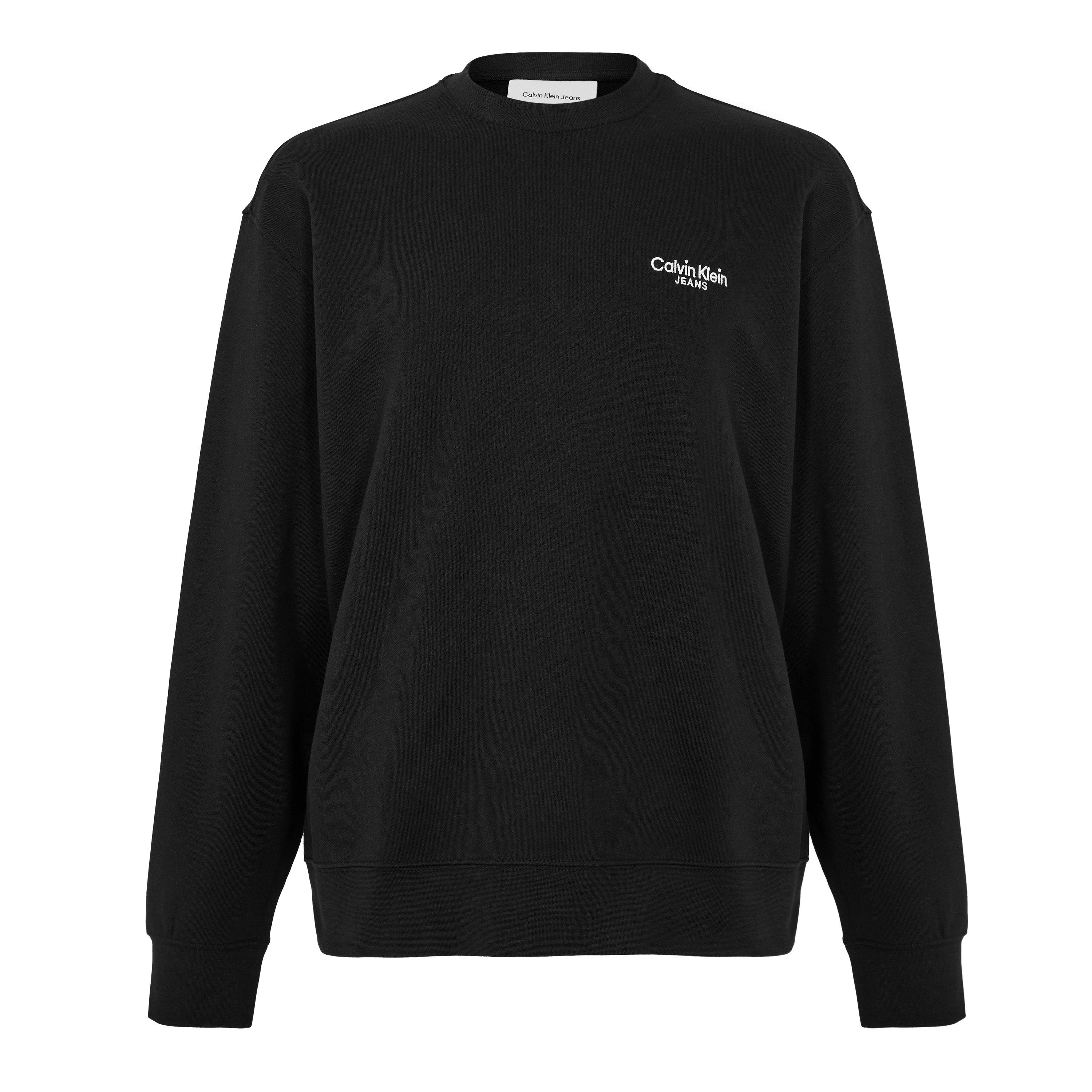 Calvin Klein Jeans Men's Crew Sweatshirt - Black - 2XL