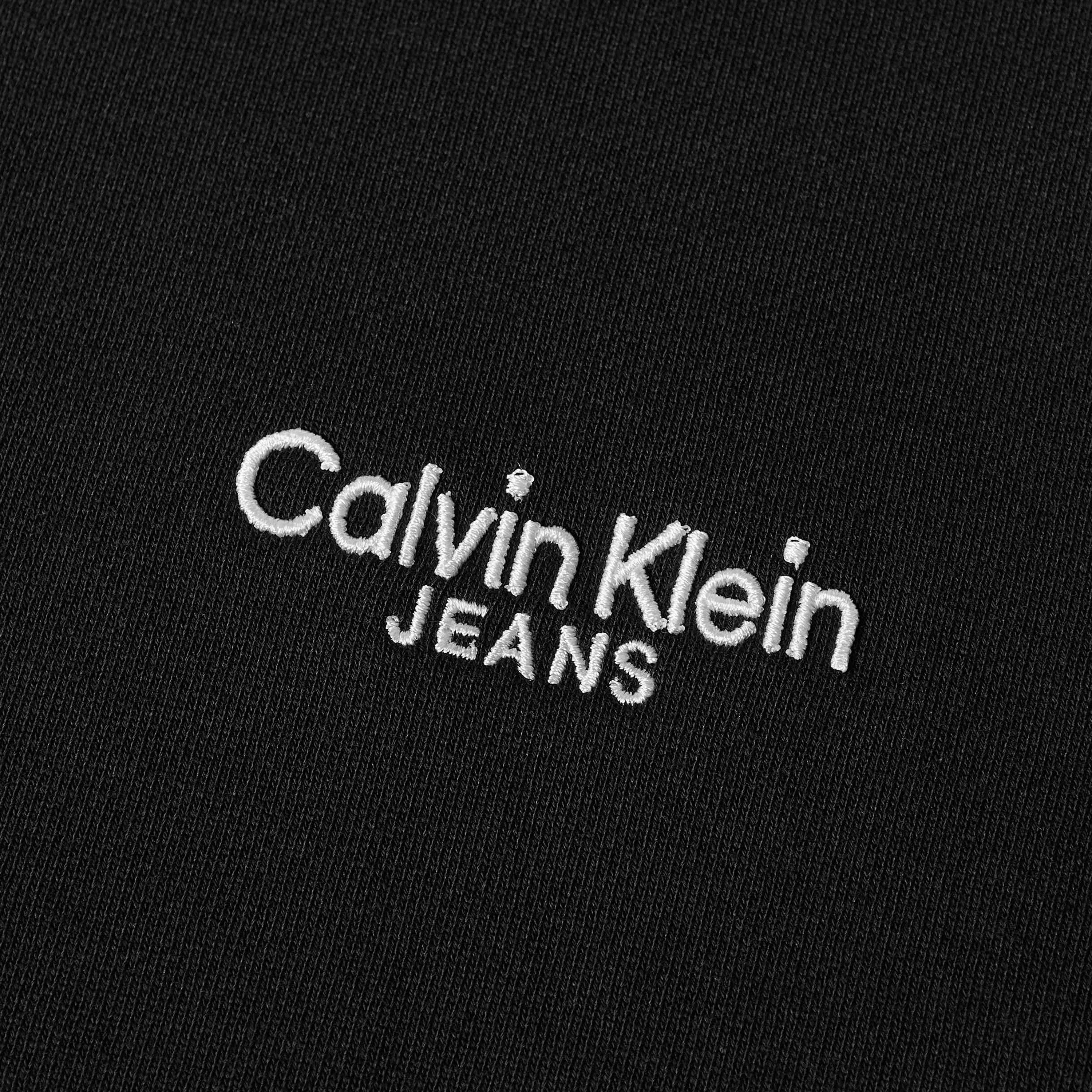 Black - Calvin Klein Jeans - Men's Crew Sweatshirt - 5