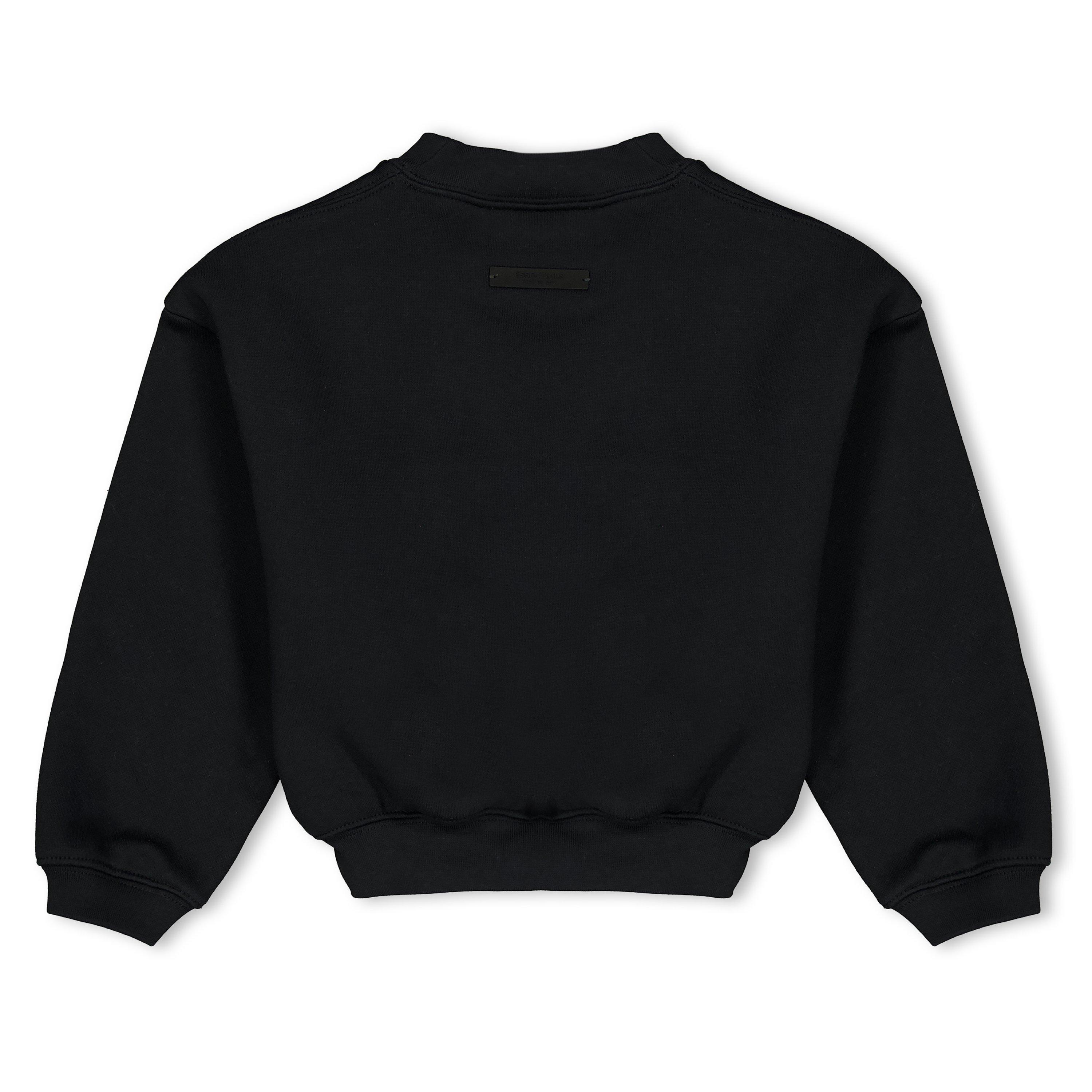 Vintage Black - Fear Of God Essentials - Unisex Kids' Crew Sweatshirt - 2