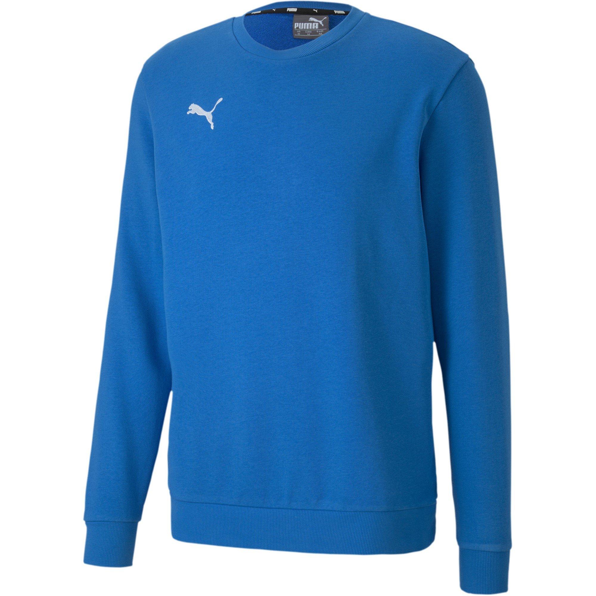 Puma Men's Crew Sweatshirt - Elec/Blu/Lem - S