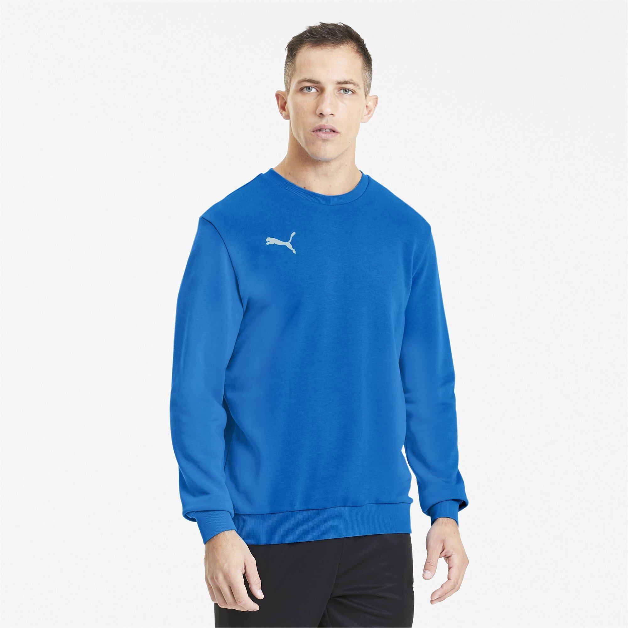 Elec/Blu/Lem - Puma - Men's Crew Sweatshirt - 3