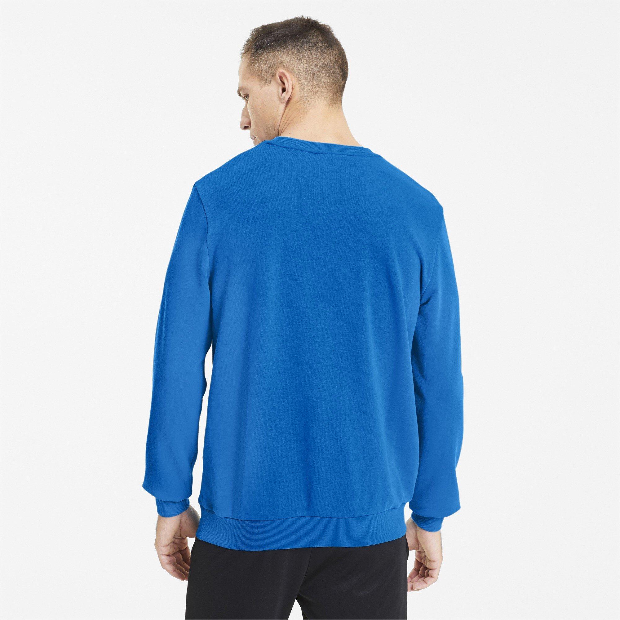 Elec/Blu/Lem - Puma - Men's Crew Sweatshirt - 4