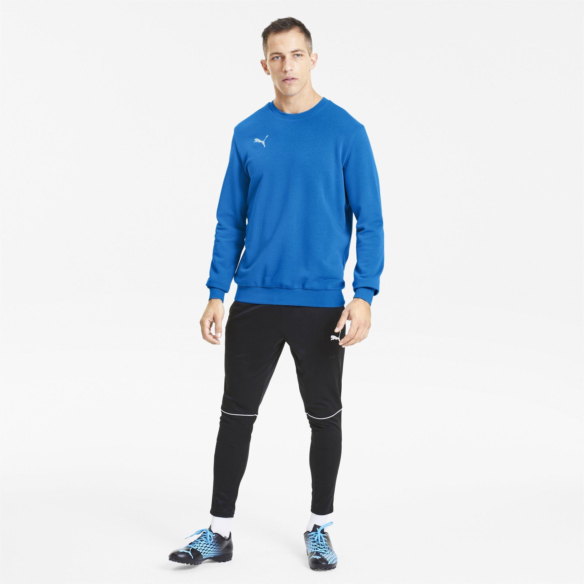 Elec/Blu/Lem - Puma - Men's Crew Sweatshirt - 5