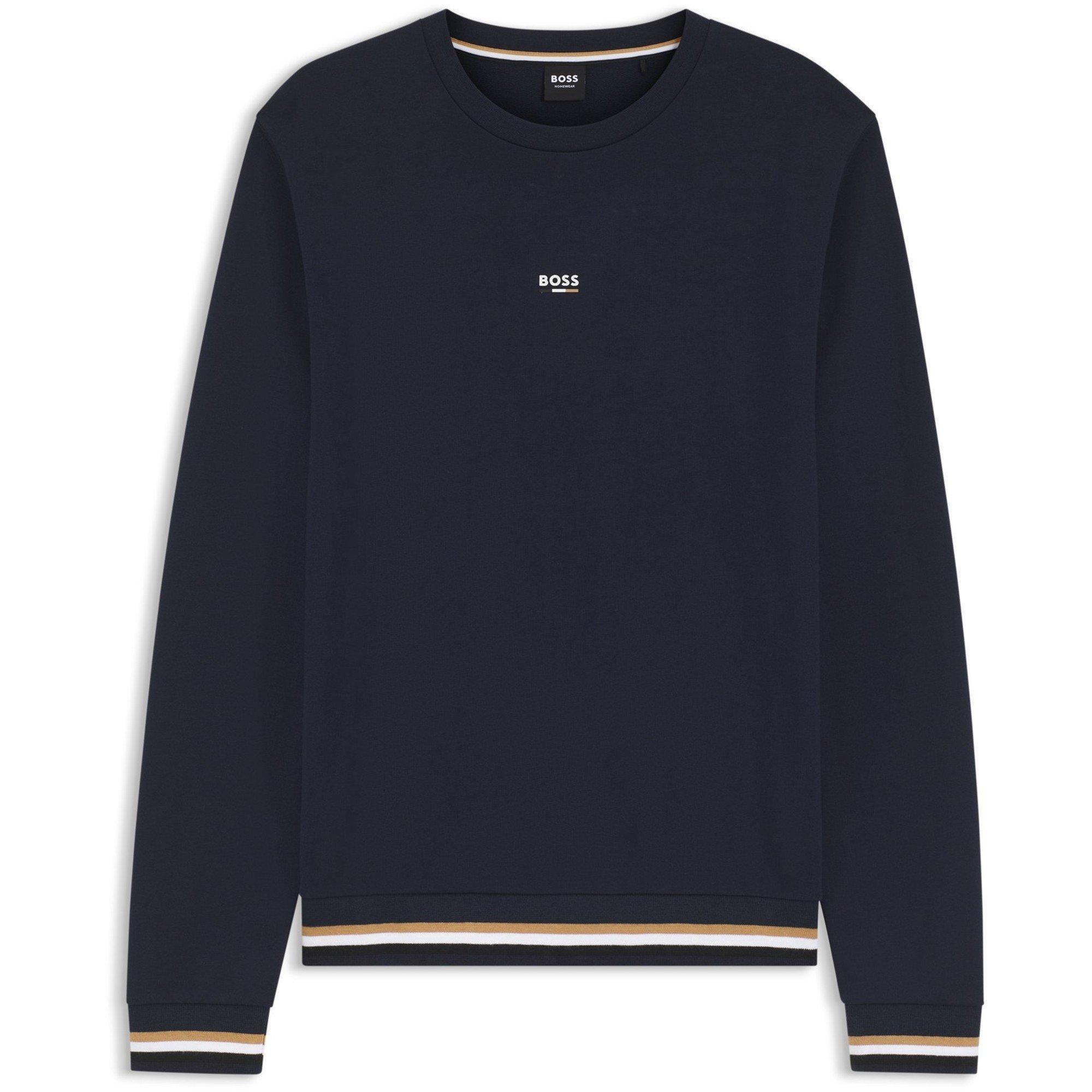 Boss Men's Crew Sweatshirt - Dark Blue 403 - S