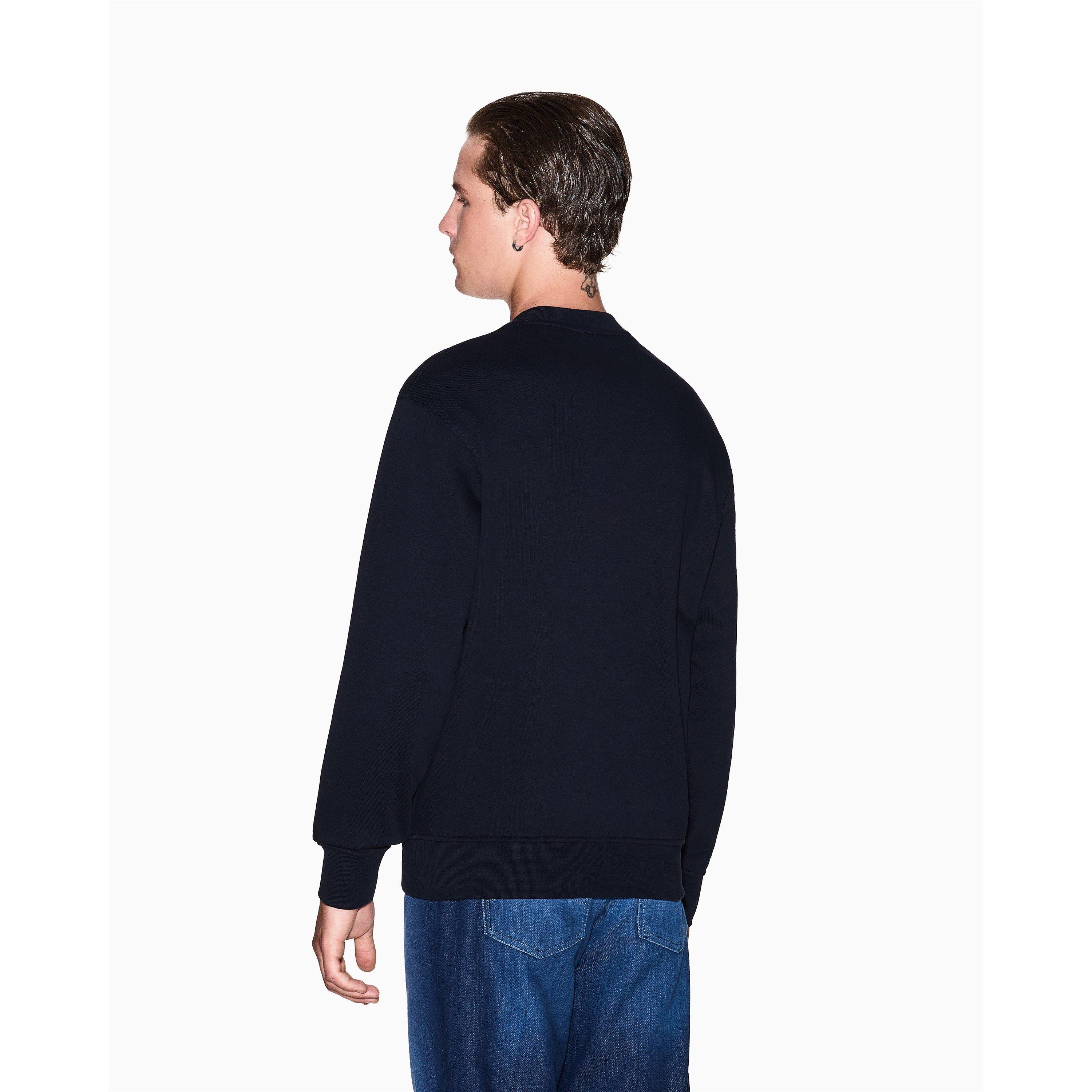 Navy - Armani Exchange - SWEATSHIRT - 2