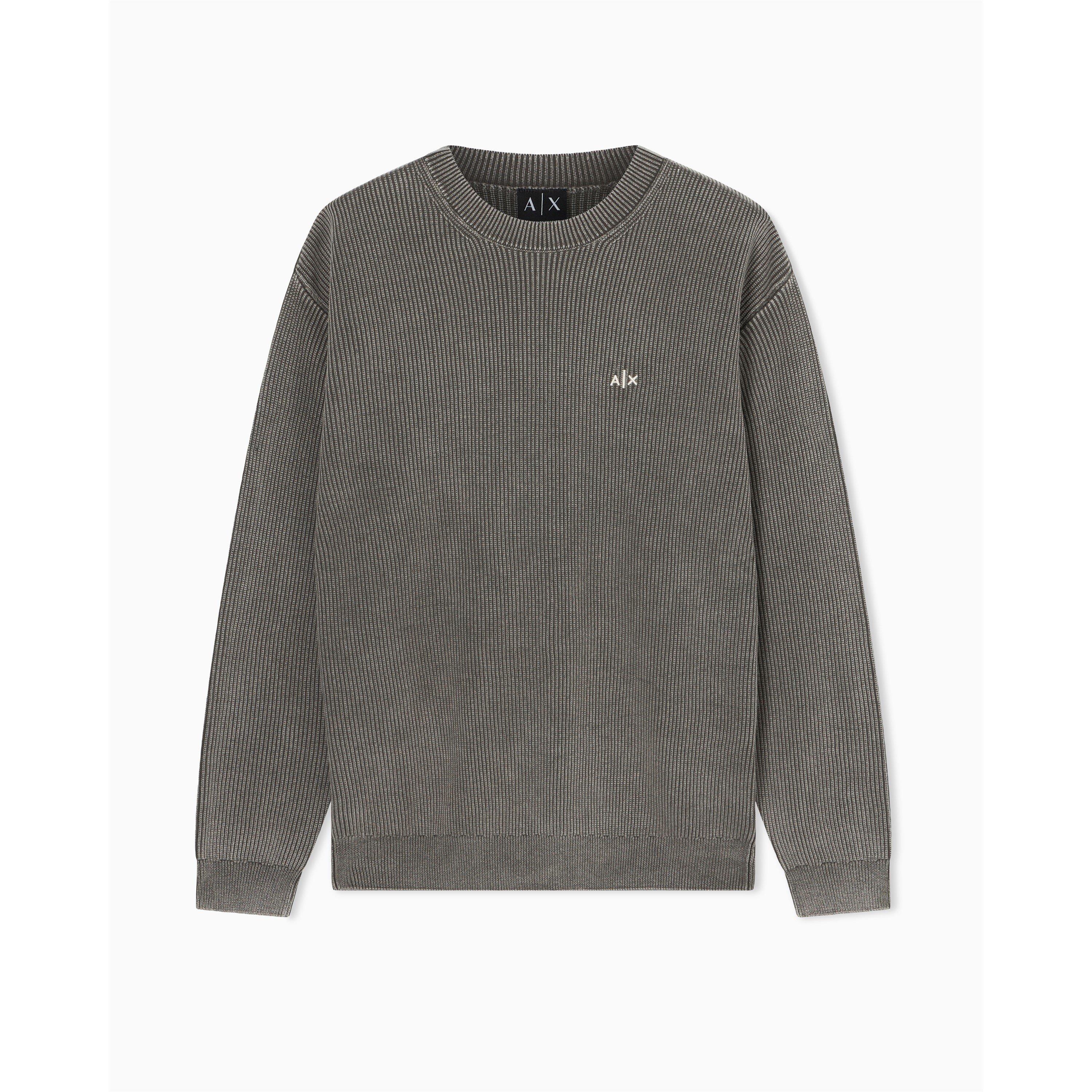 Armani Exchange Men's Pullover Crew Sweatshirt - Chimera Khaki - XL