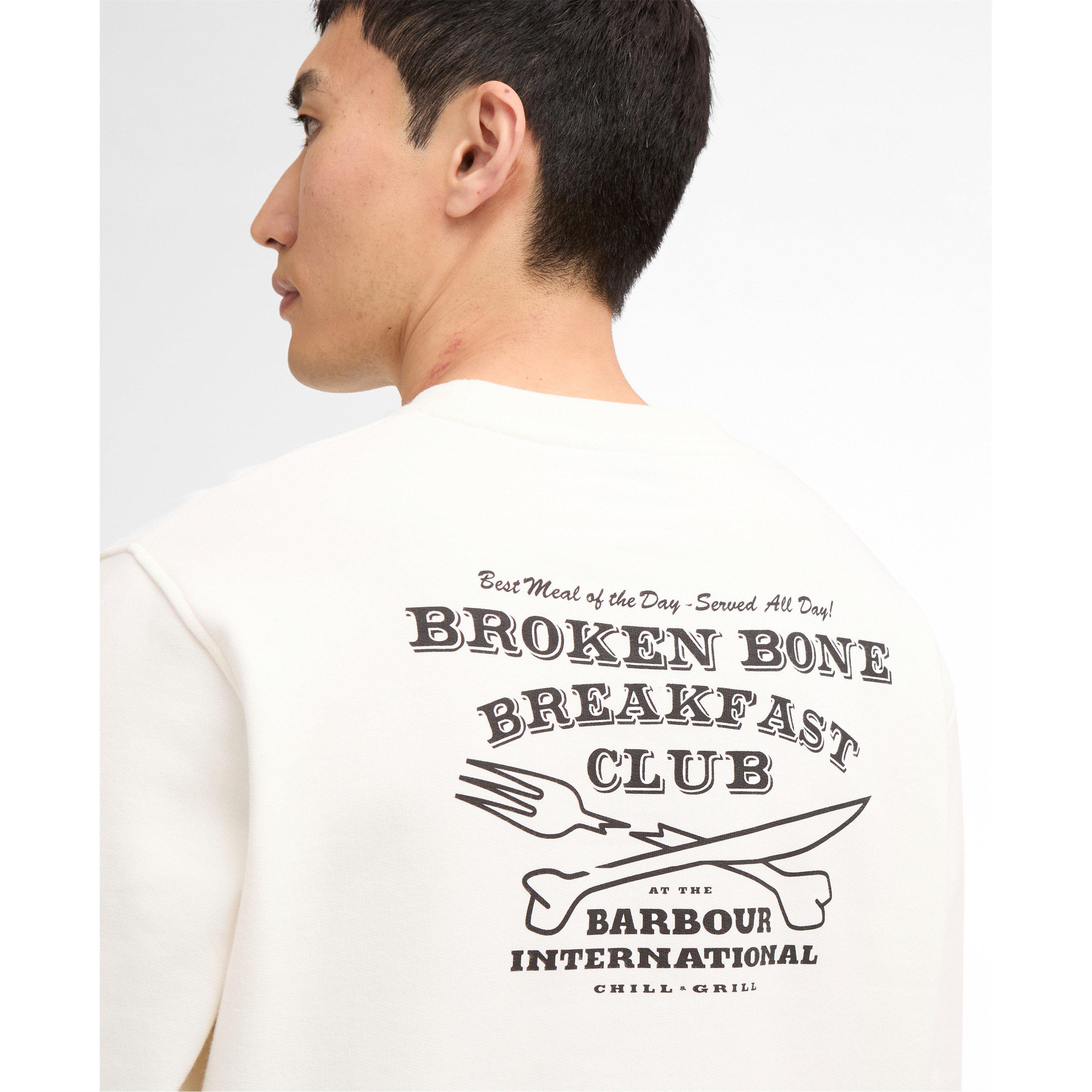 Whspr Wht WH32 - Barbour International - Mens Staithes Graphic Sweatshirt - 5