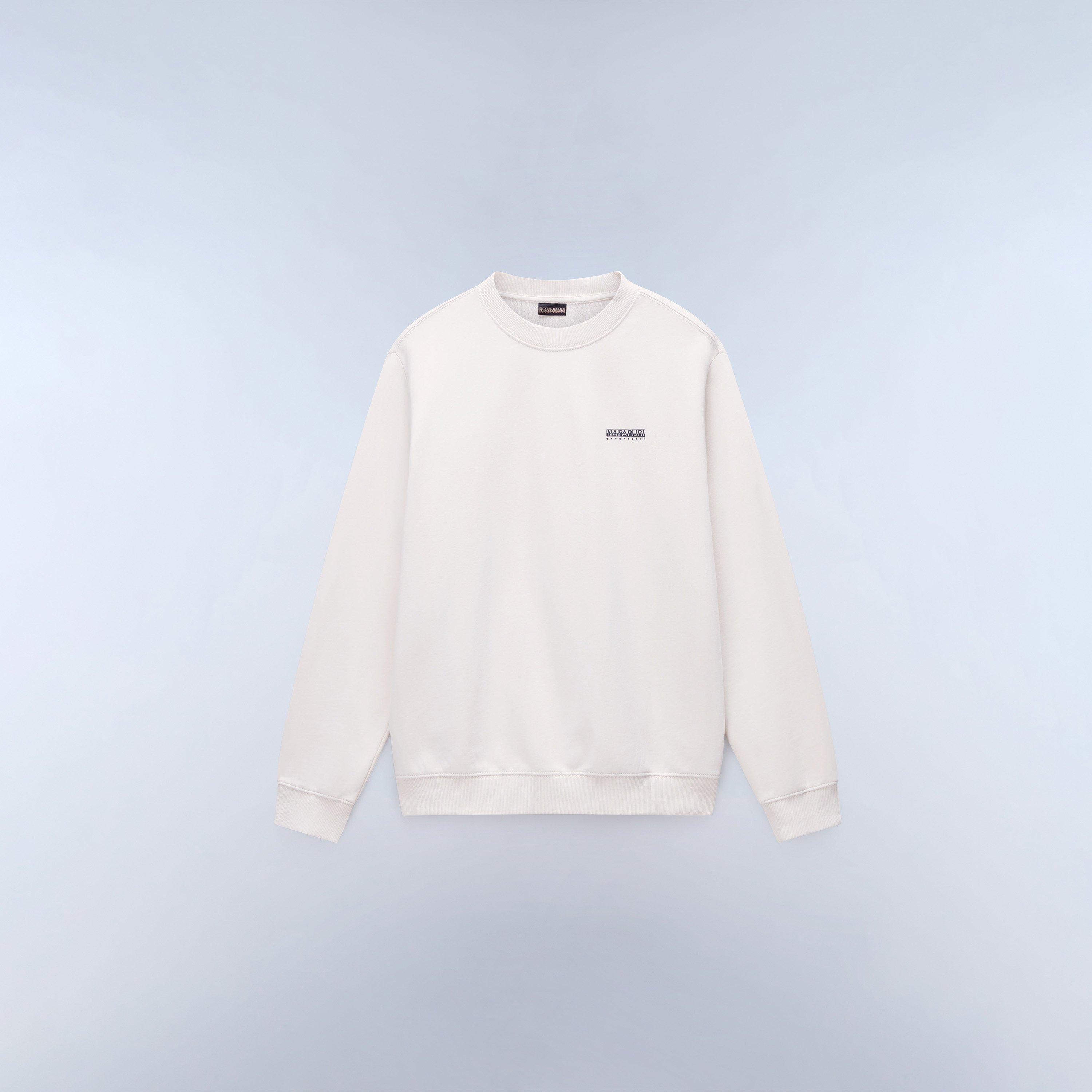 Napapijri Men's Small Box Cotton Crew Sweatshirt - Beige Dimity - XL