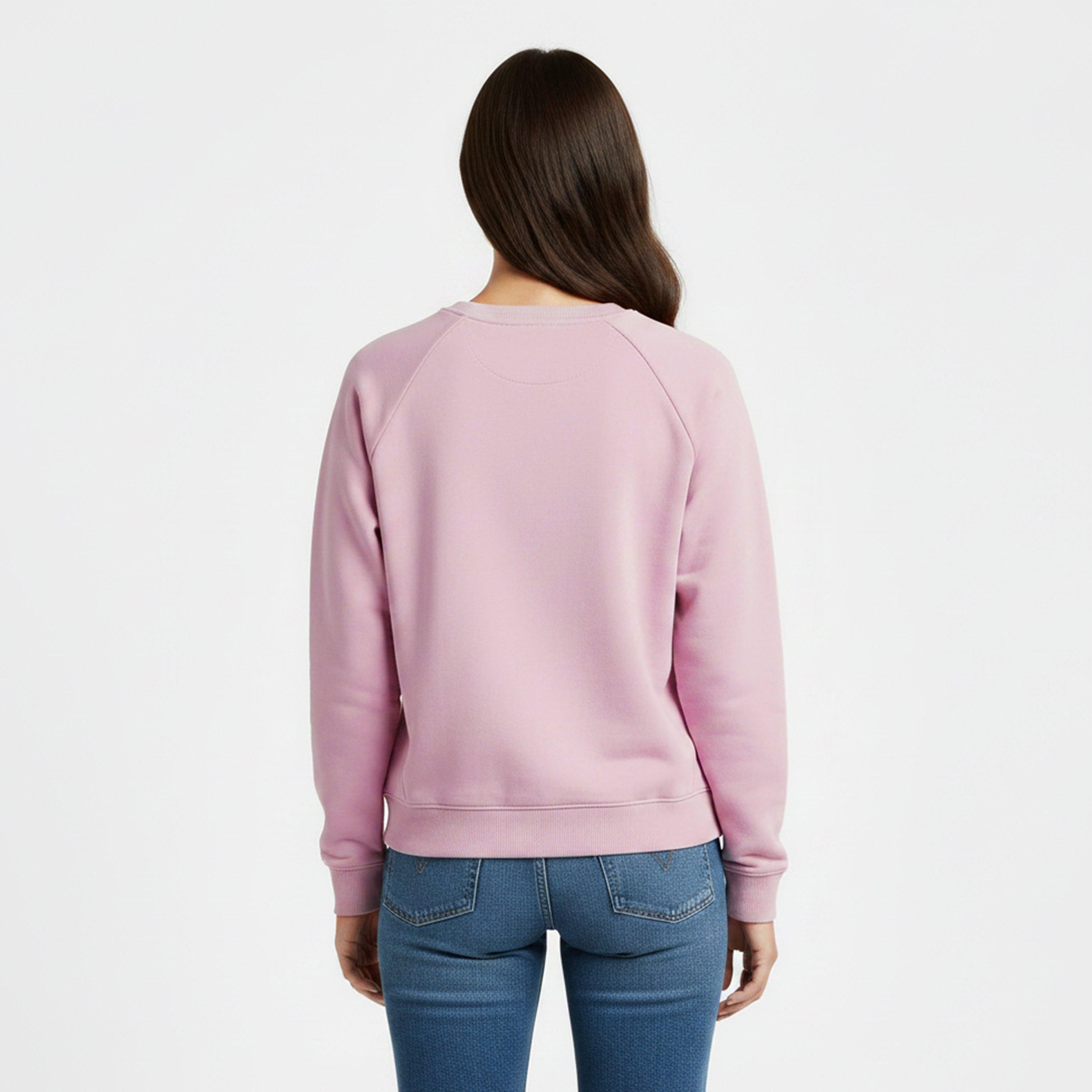 Coral Blush A0F - Levis - Kids' Crew Sweatshirt - 4