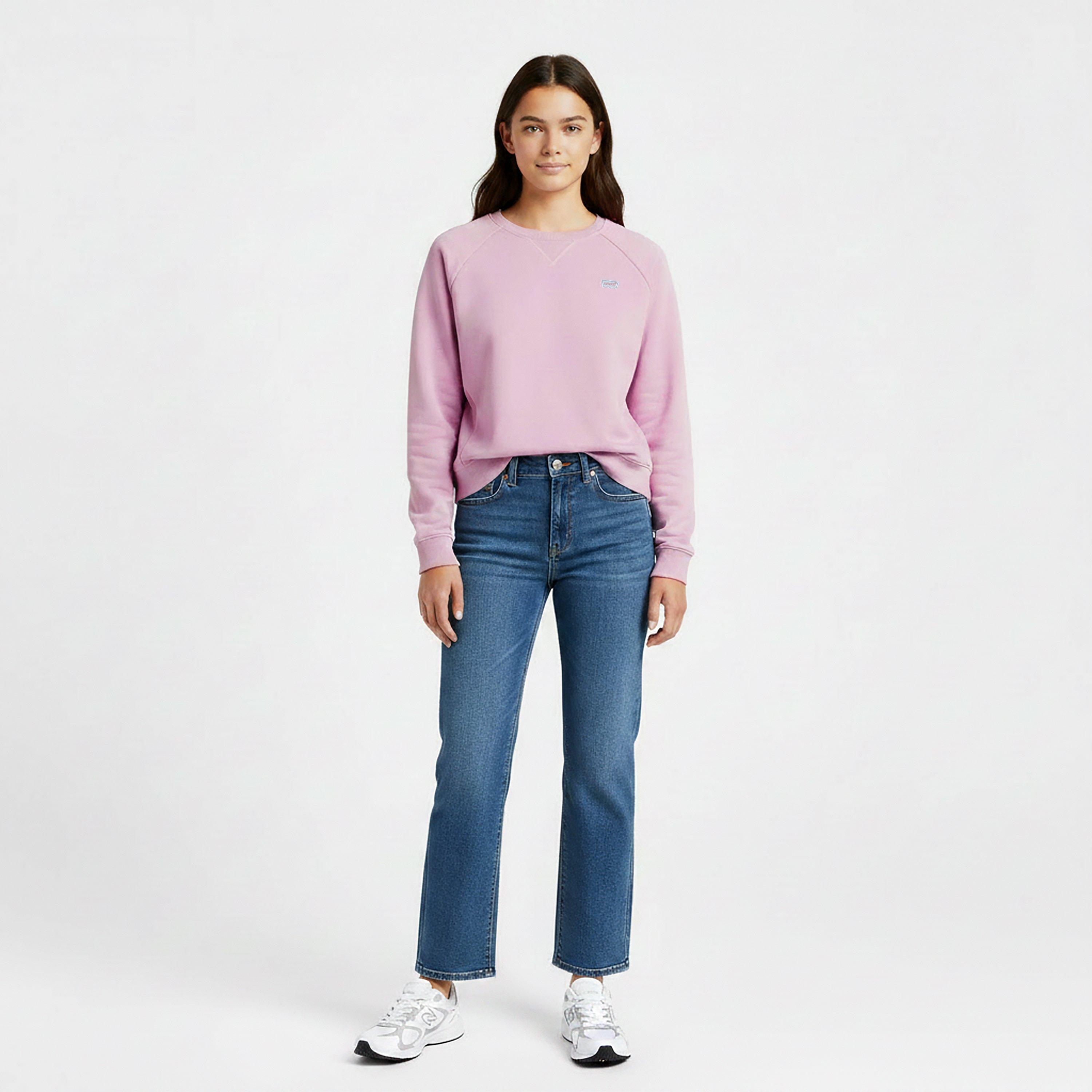 Coral Blush A0F - Levis - Kids' Crew Sweatshirt - 6