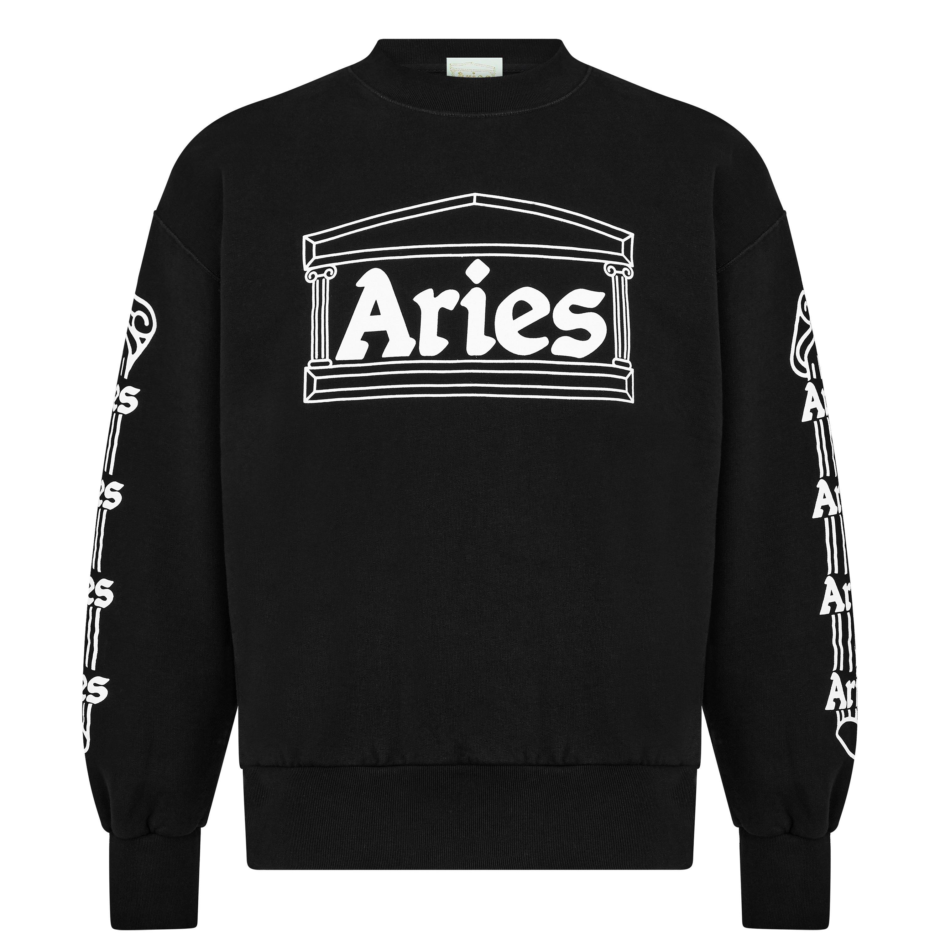 ★ARIES★ Mini Frable Sweatshirt Black COAR20009BLK COAR2000 Aries Mini Problemo Crewneck Sweatshirt, Size Small