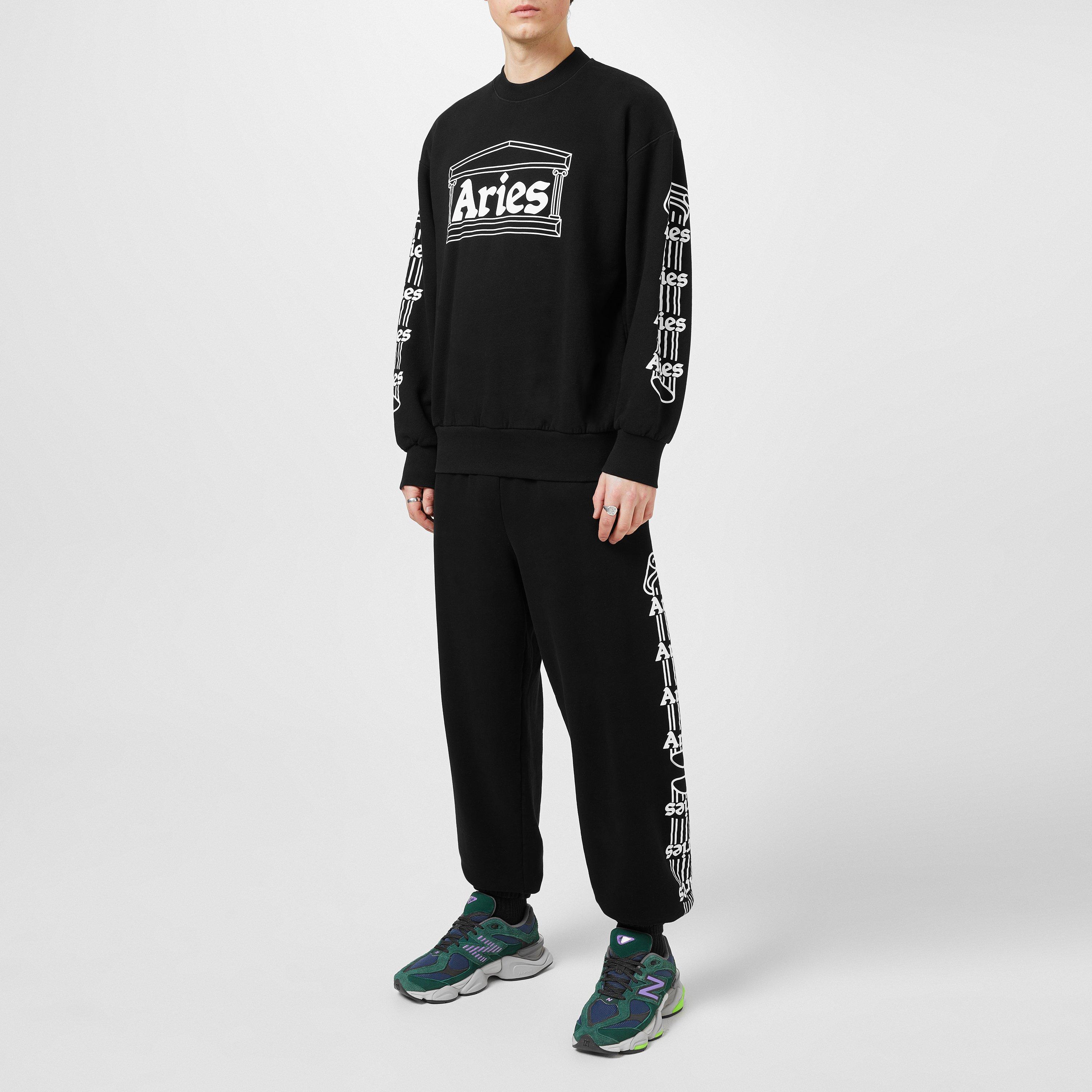 Black - Aries - Column Sweatshirt - 2