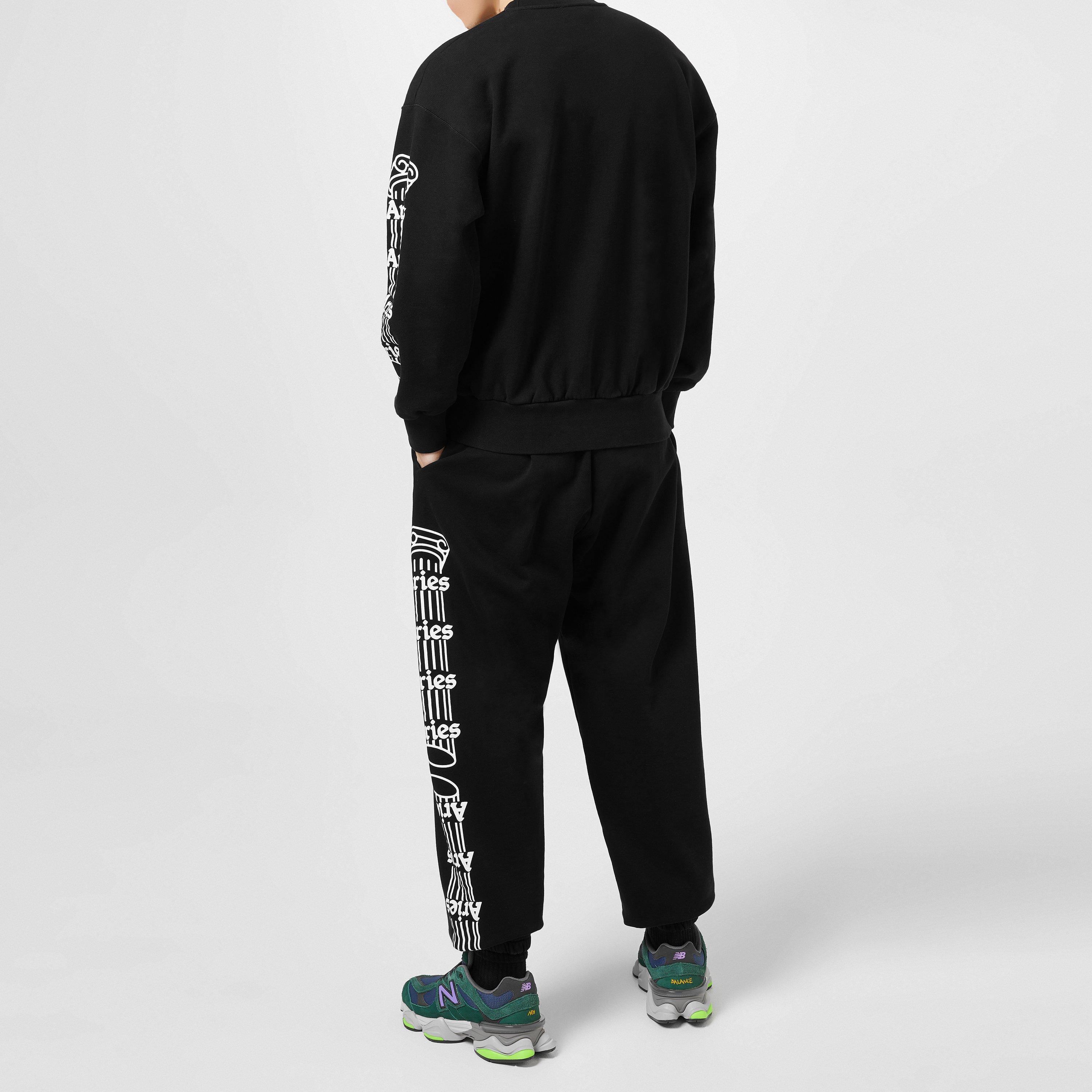 Black - Aries - Column Sweatshirt - 3