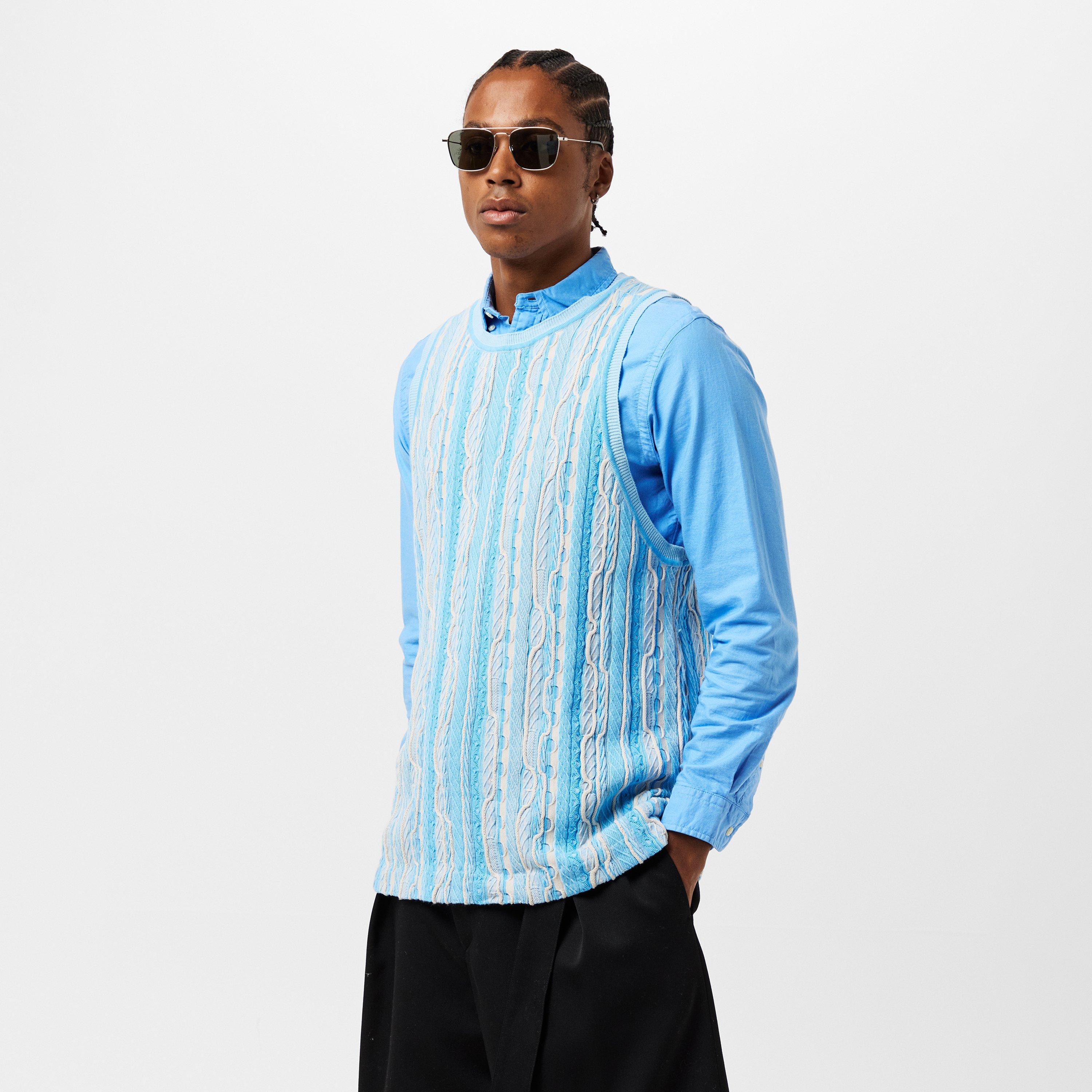 Powder Blue - Represent - Men's Crew Sweater - 3