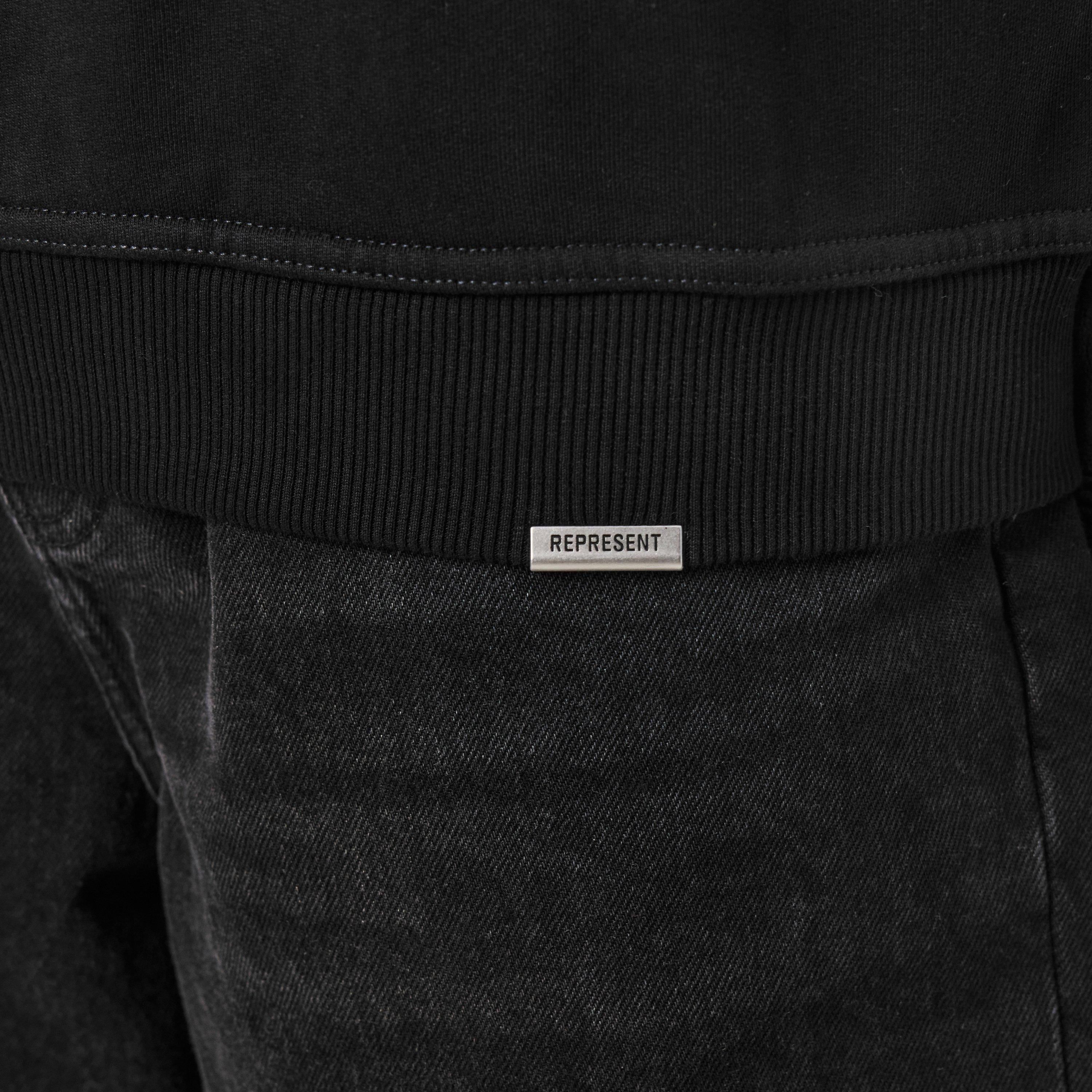 Jet Black - Represent - Men's Crew Sweater - 5