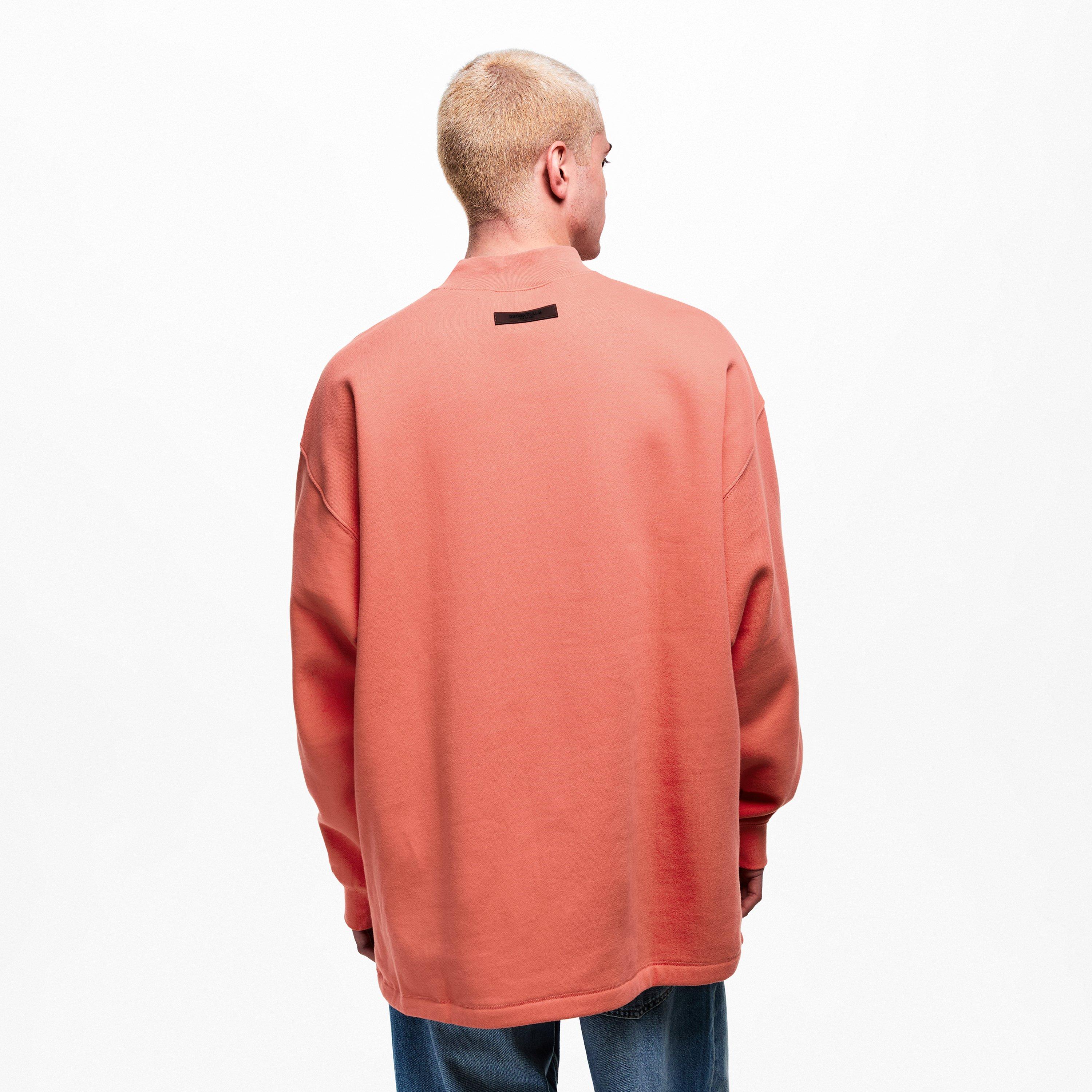 Coral - Fear Of God Essentials - Men's Crew Sweatshirt - 4