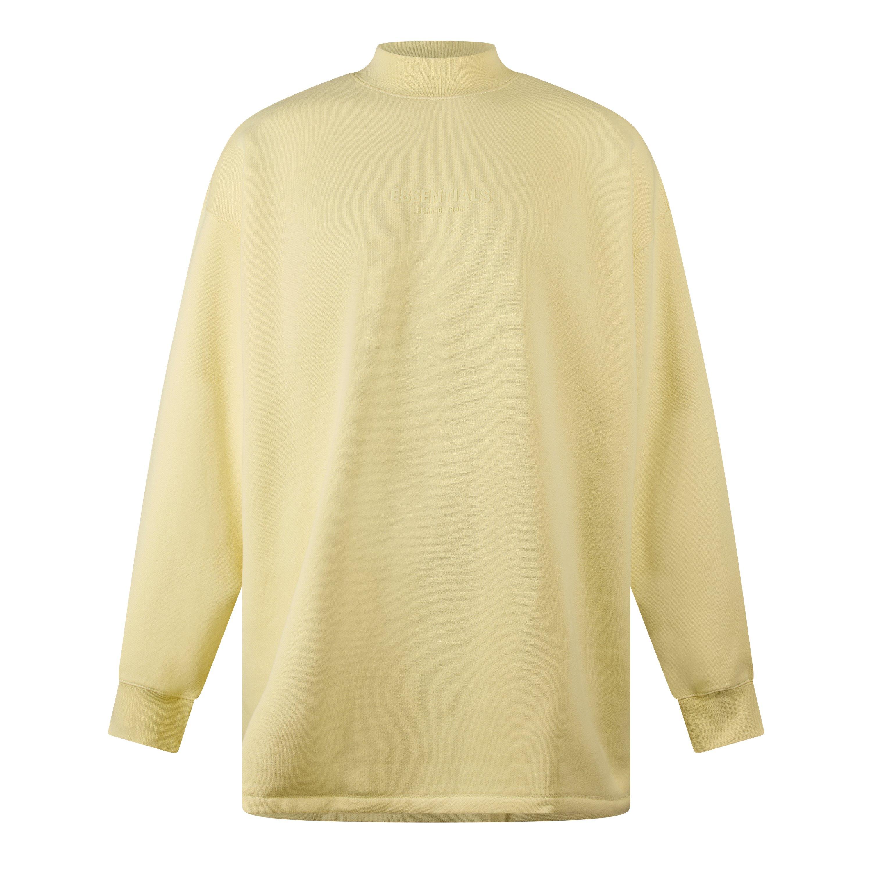 Fear Of God Essentials Men's Crew Sweatshirt - Canary - Small