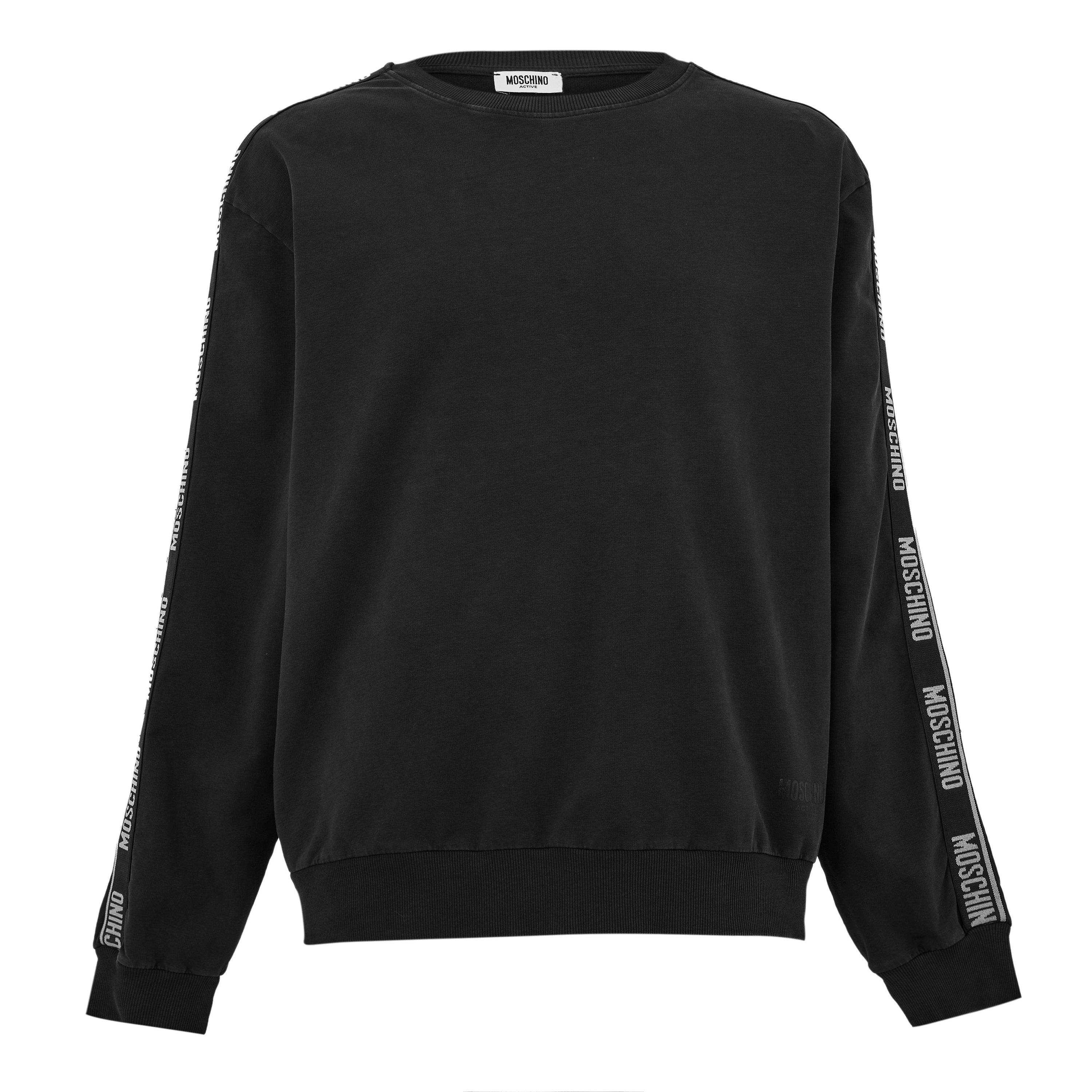 Moschino Men's Crew Sweatshirt - Black - XL
