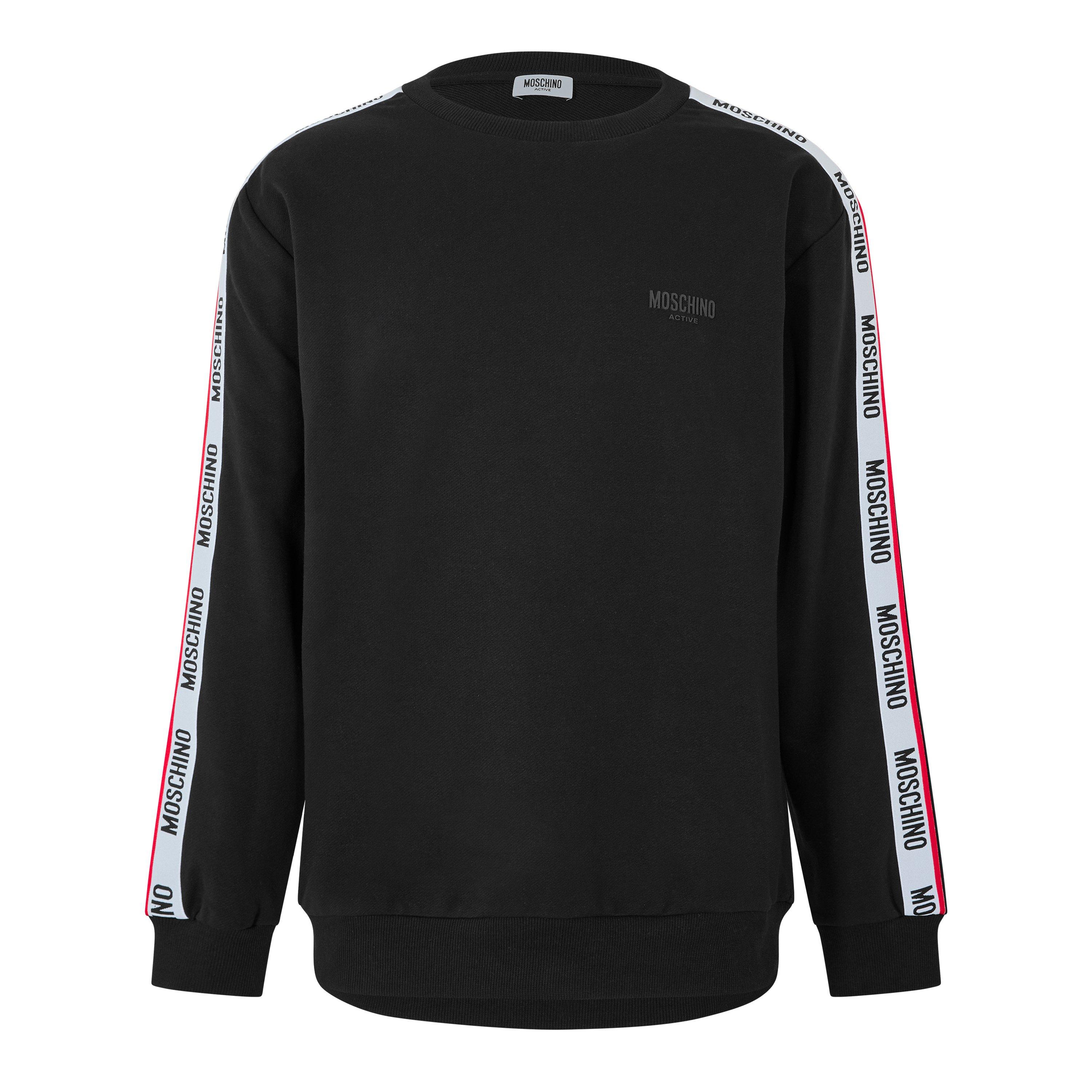 Moschino Men's Crew Sweatshirt - Black - XS