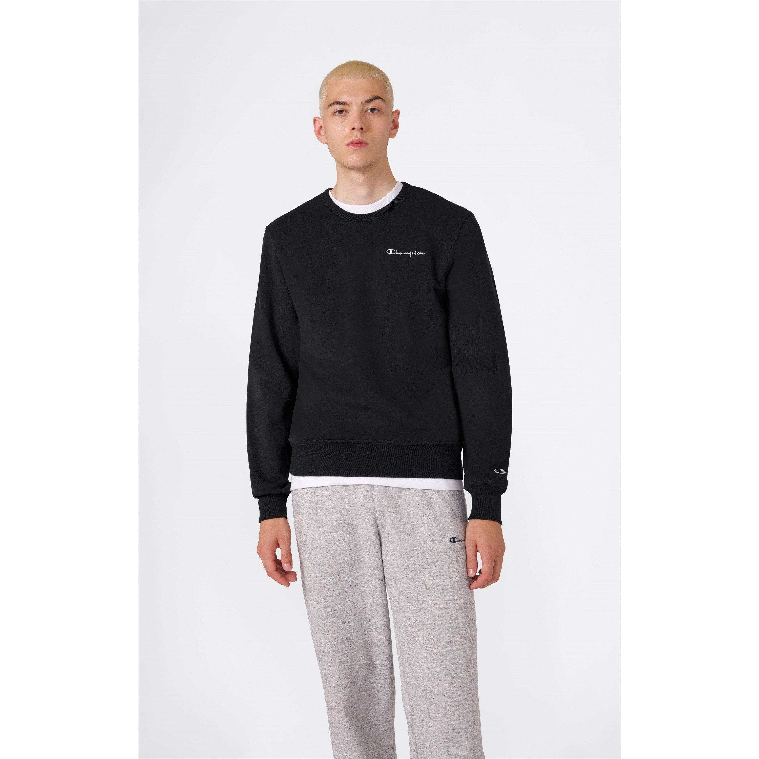 Black - Champion - Icons Fleece Crewneck Sweatshirt - 2