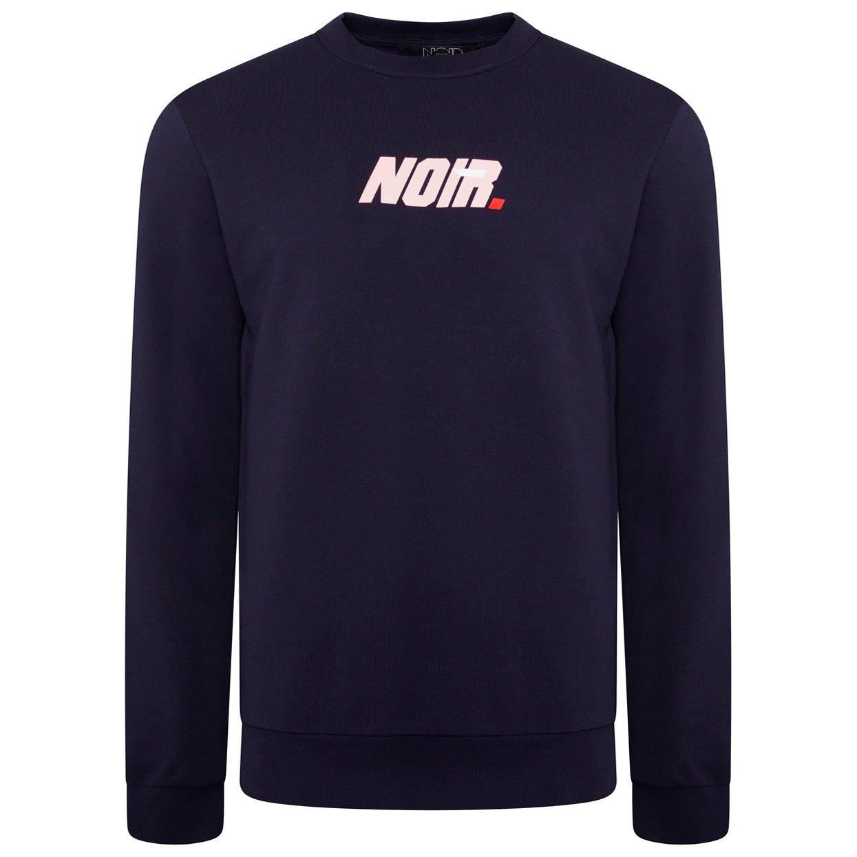 Navy - Societe Noir - Men's LaVitesse Crew Sweatshirt - 1