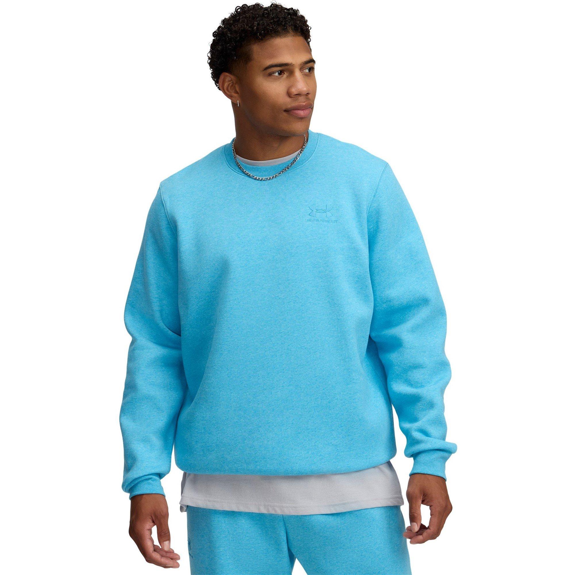 Blå - Under Armour - Icon Fleece Crew Sn99 - 3