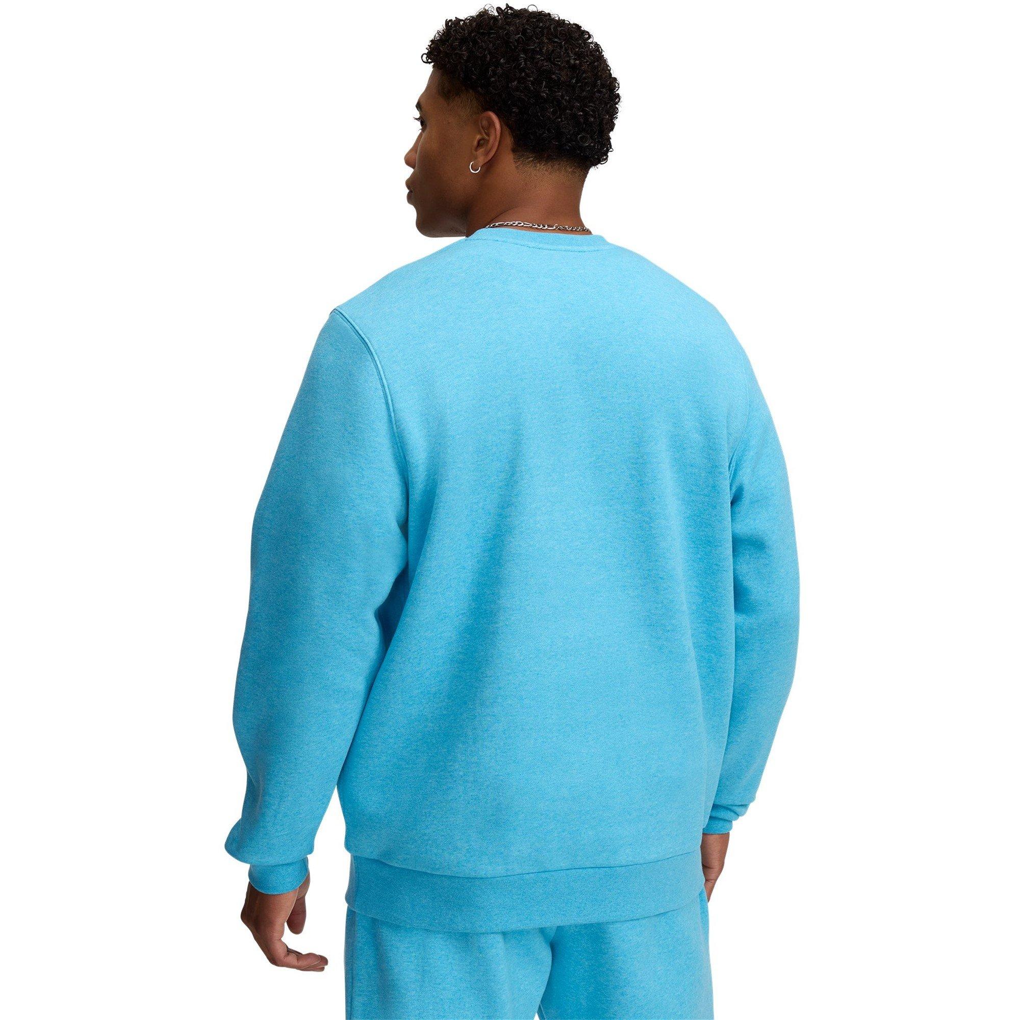 Blå - Under Armour - Icon Fleece Crew Sn99 - 4