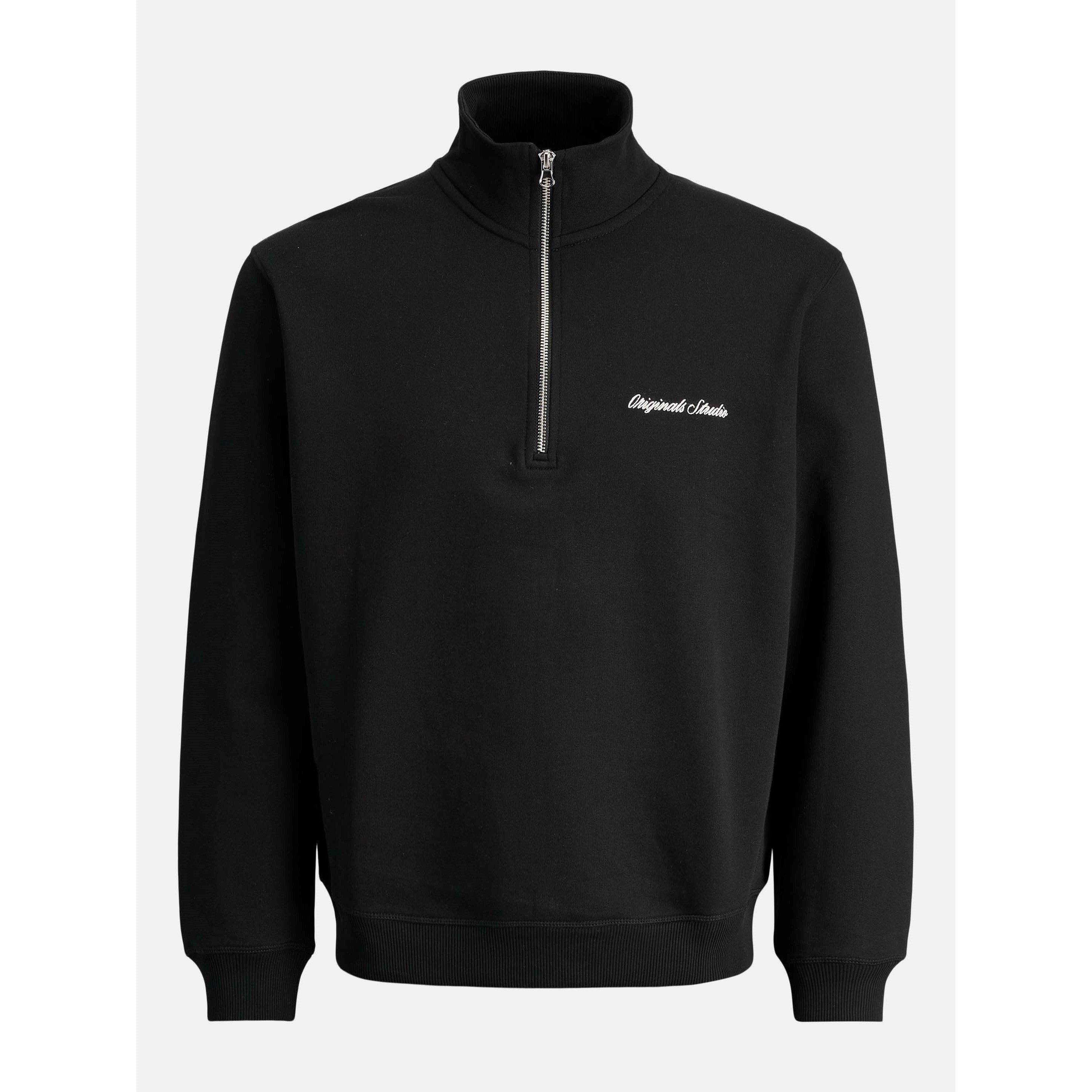 Jack And Jones Men's Norrebro High Neck Sweat - Black - M