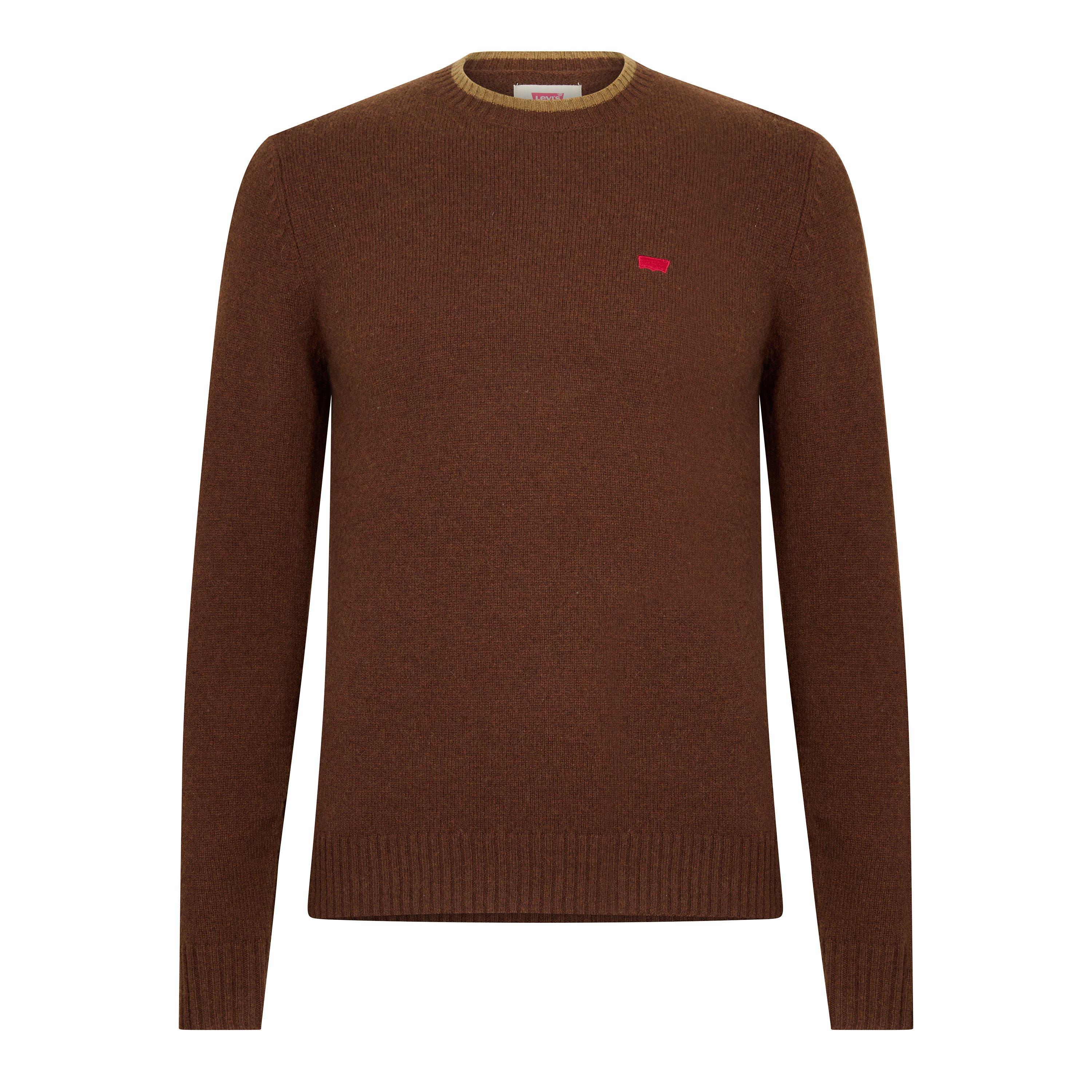 Levis Men's Crew Sweatshirt - Fondue Fudge - XS