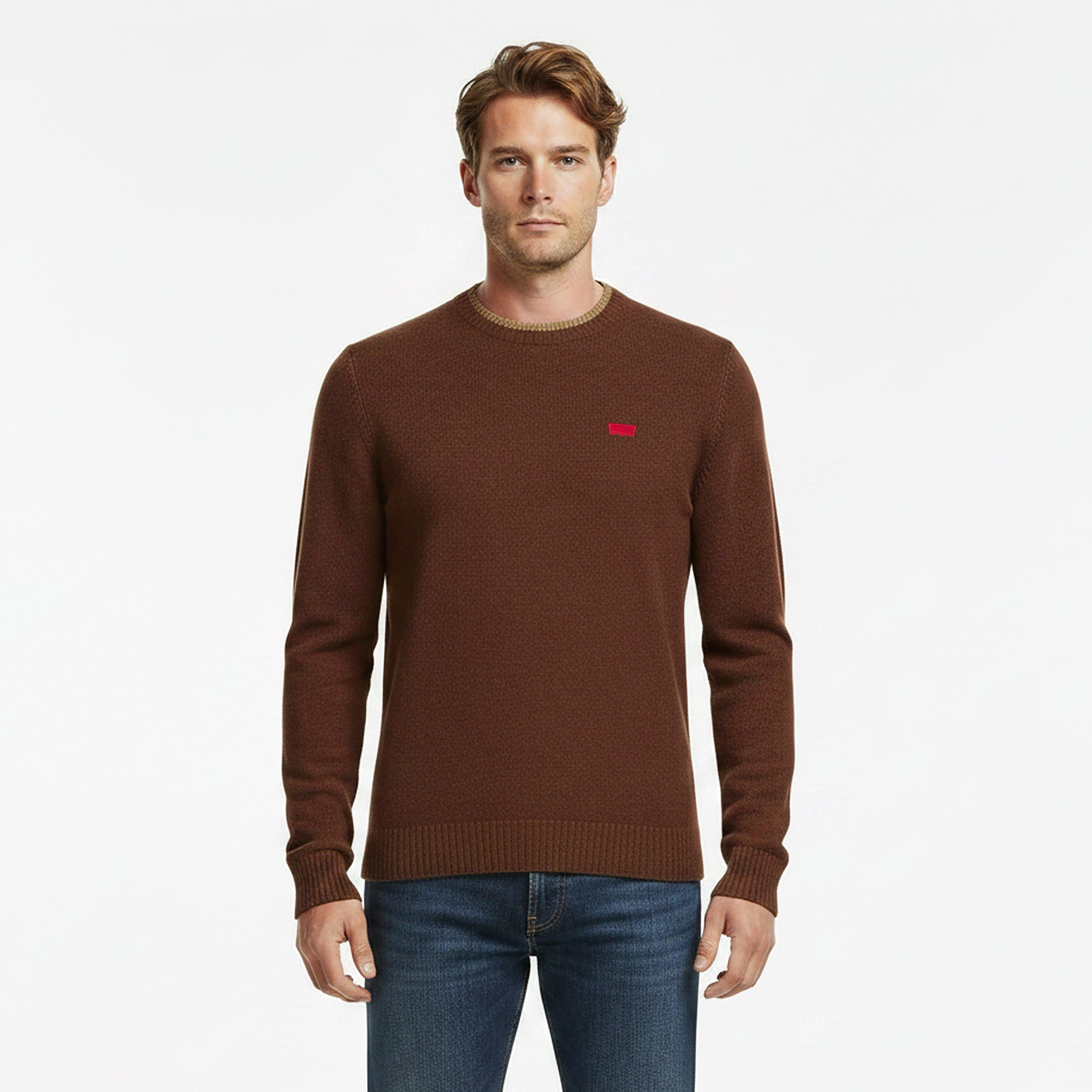 Fondue Fudge - Levis - Men's Crew Sweatshirt - 3