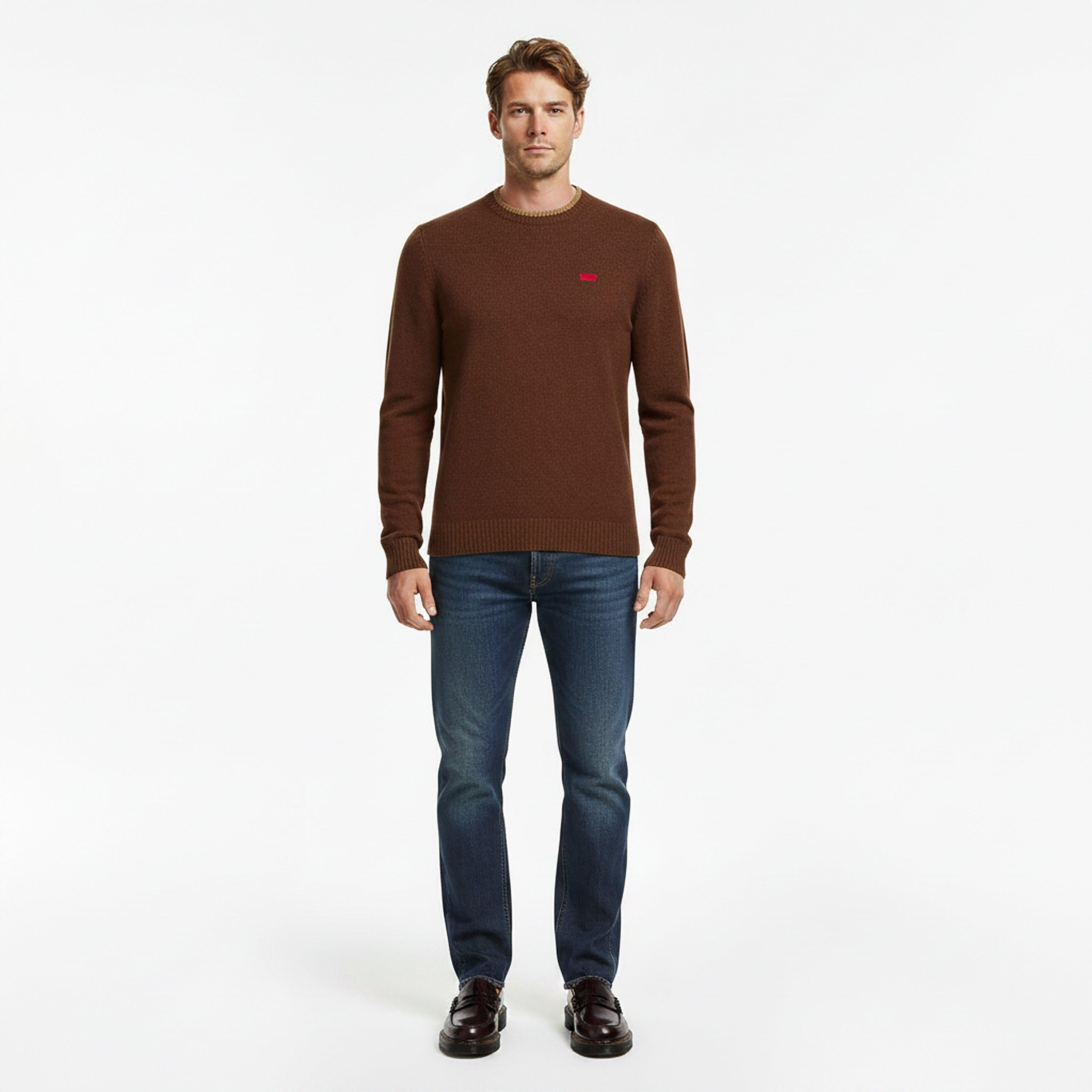 Fondue Fudge - Levis - Men's Crew Sweatshirt - 5