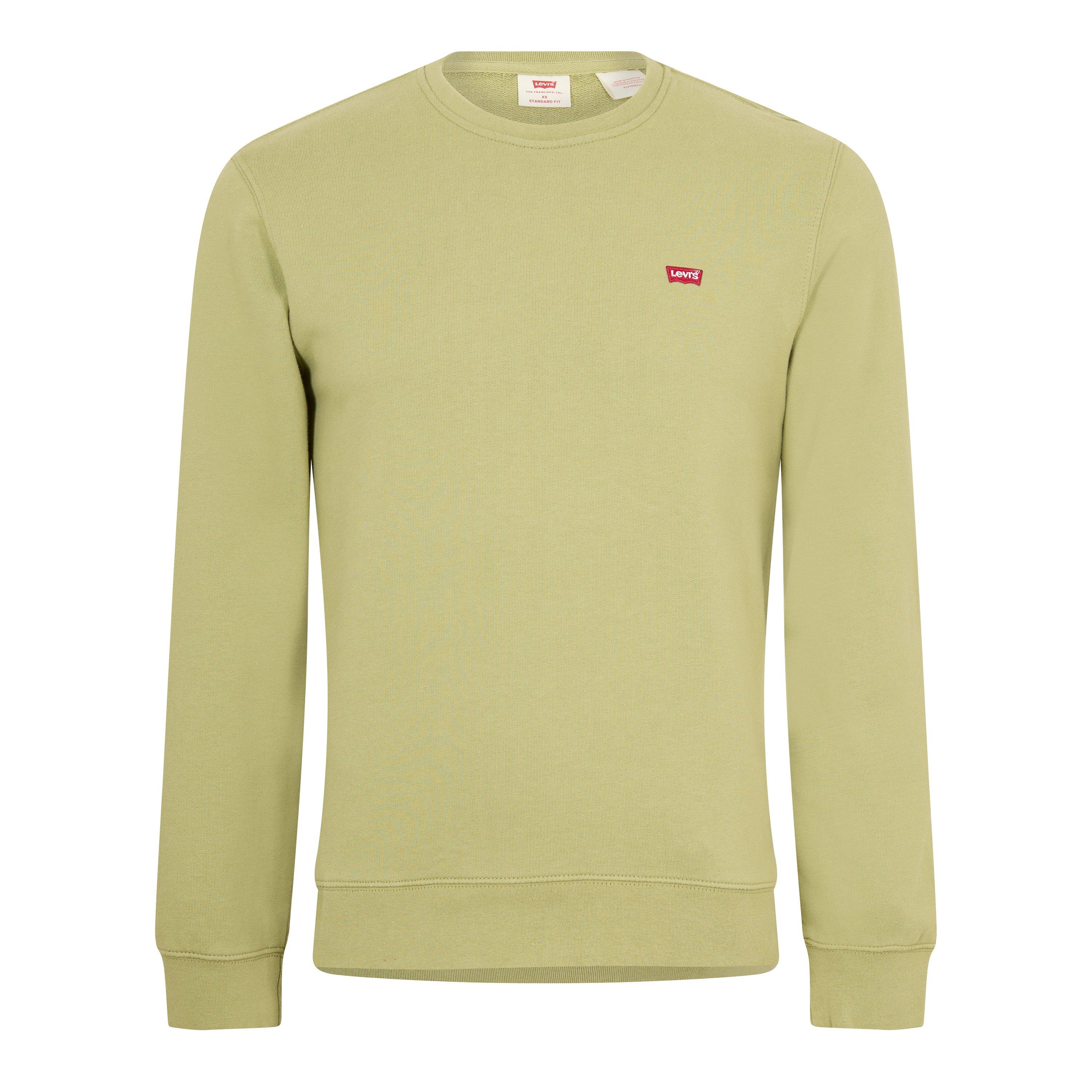 Levis Men's The Original Hm Fren Crew Sweatshirt Sage - XS
