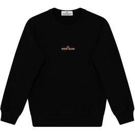 Stone Island Junior Logo Crewneck