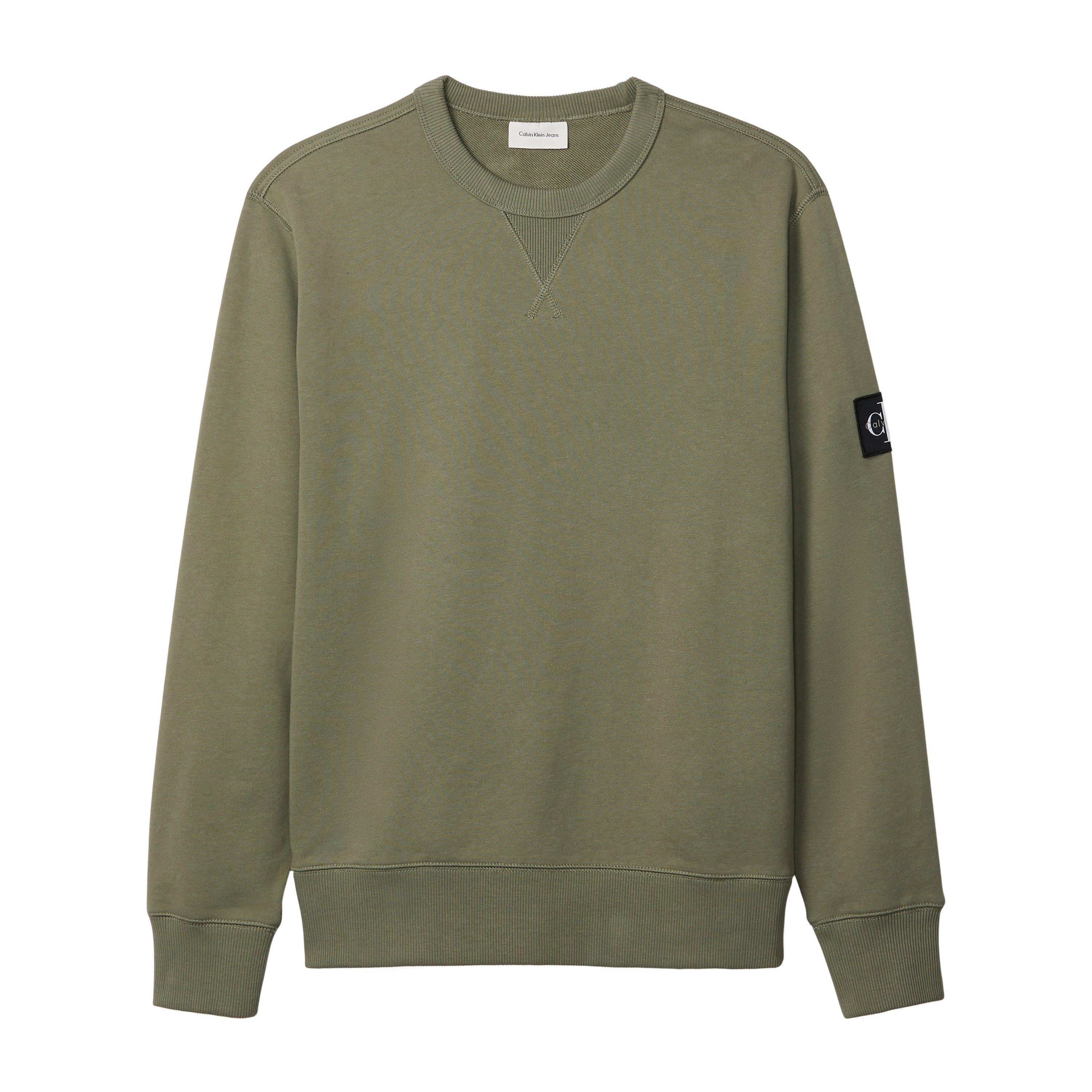 Monogram Badge Crew Sweatshirt