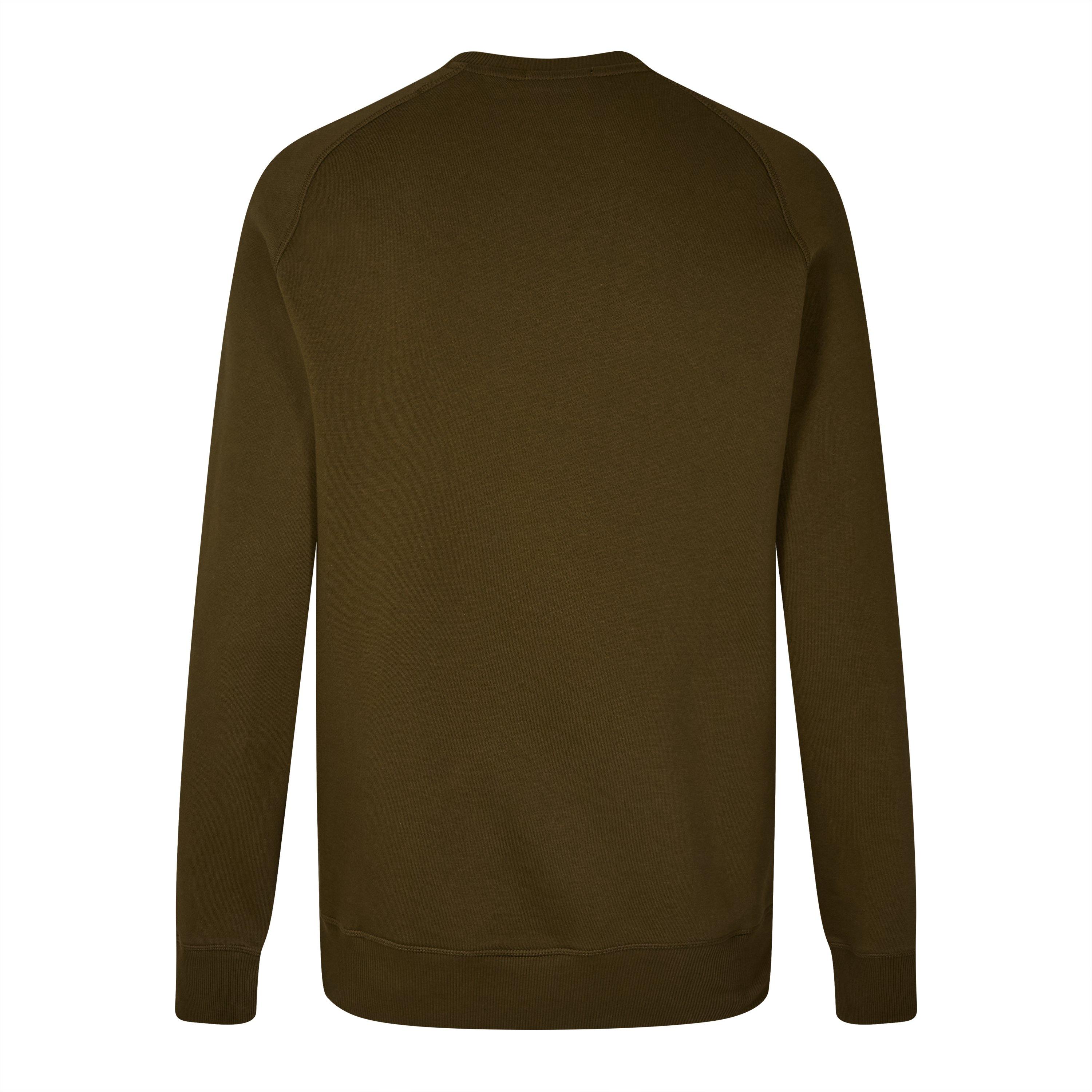Olive - Timberland - Men's Exeter River Brushed Back Sweatshirt - 2