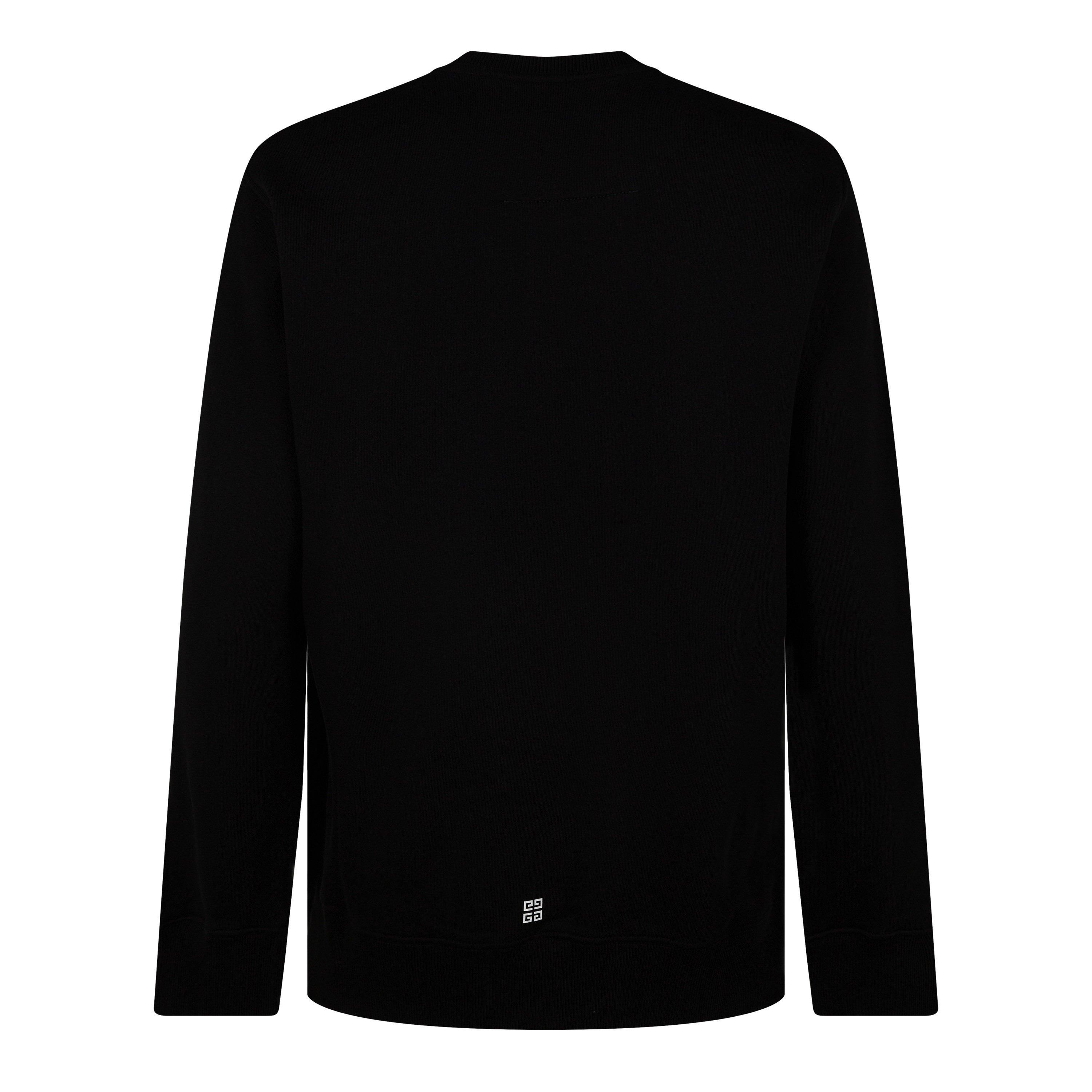 Black - GIVENCHY - Men'S Logo Cotton Archetype Sweatshirt - 7