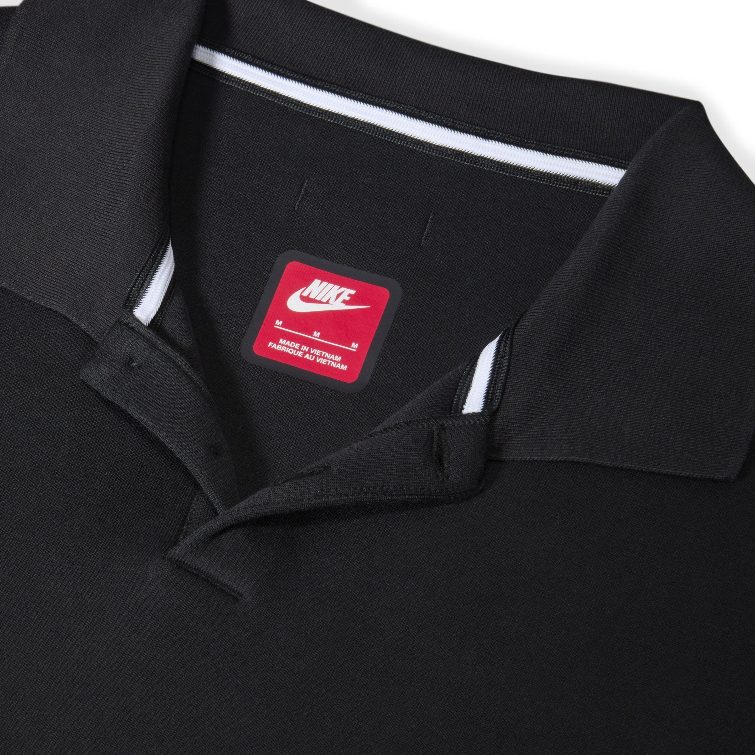 Black - Nike - Tech Fleece Reimagined Polo - 4