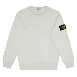 Stone Island Boys Lightweight Badge Sleeve Sweatshirt