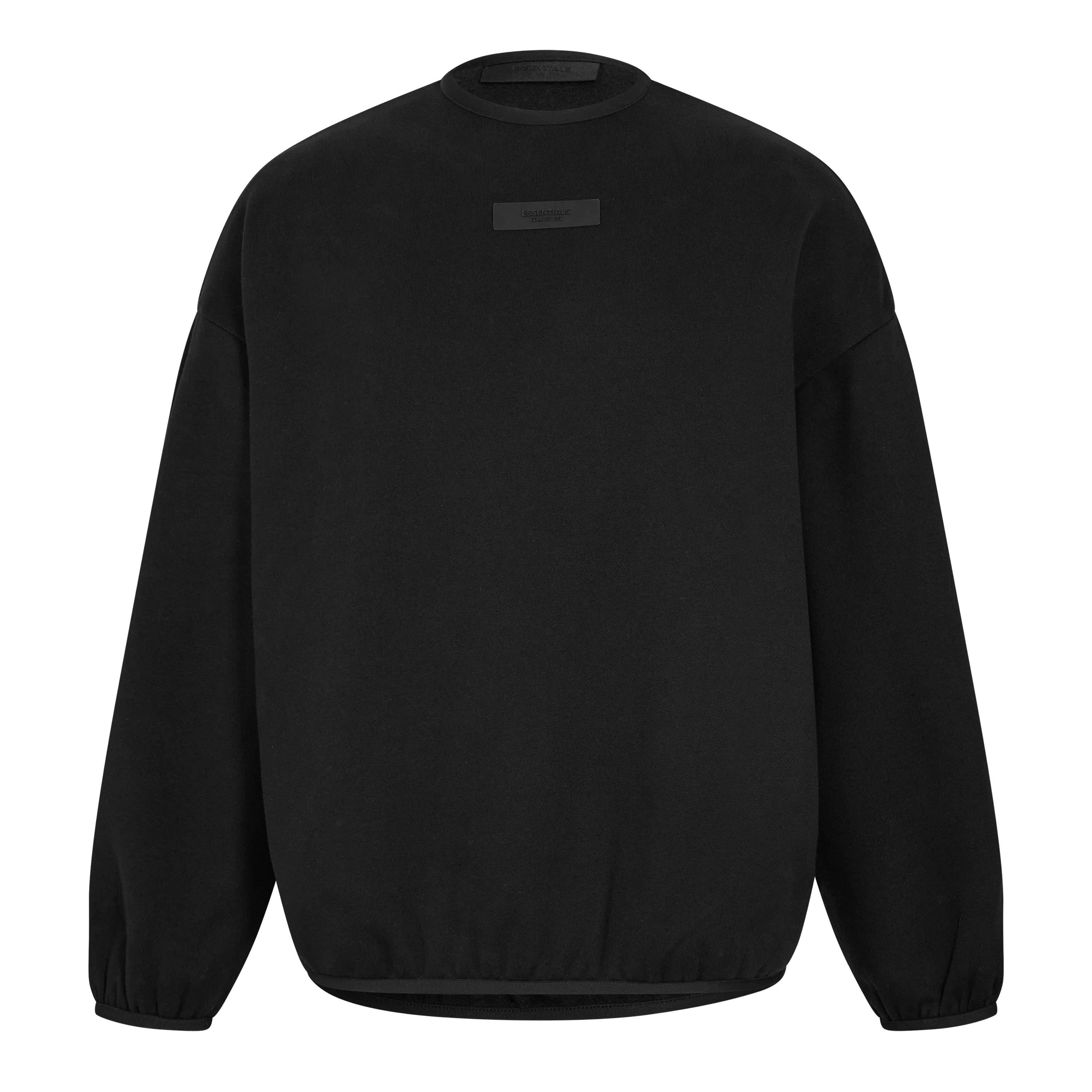Fear Of God Men's Crew Sweatshirt - Black - Medium