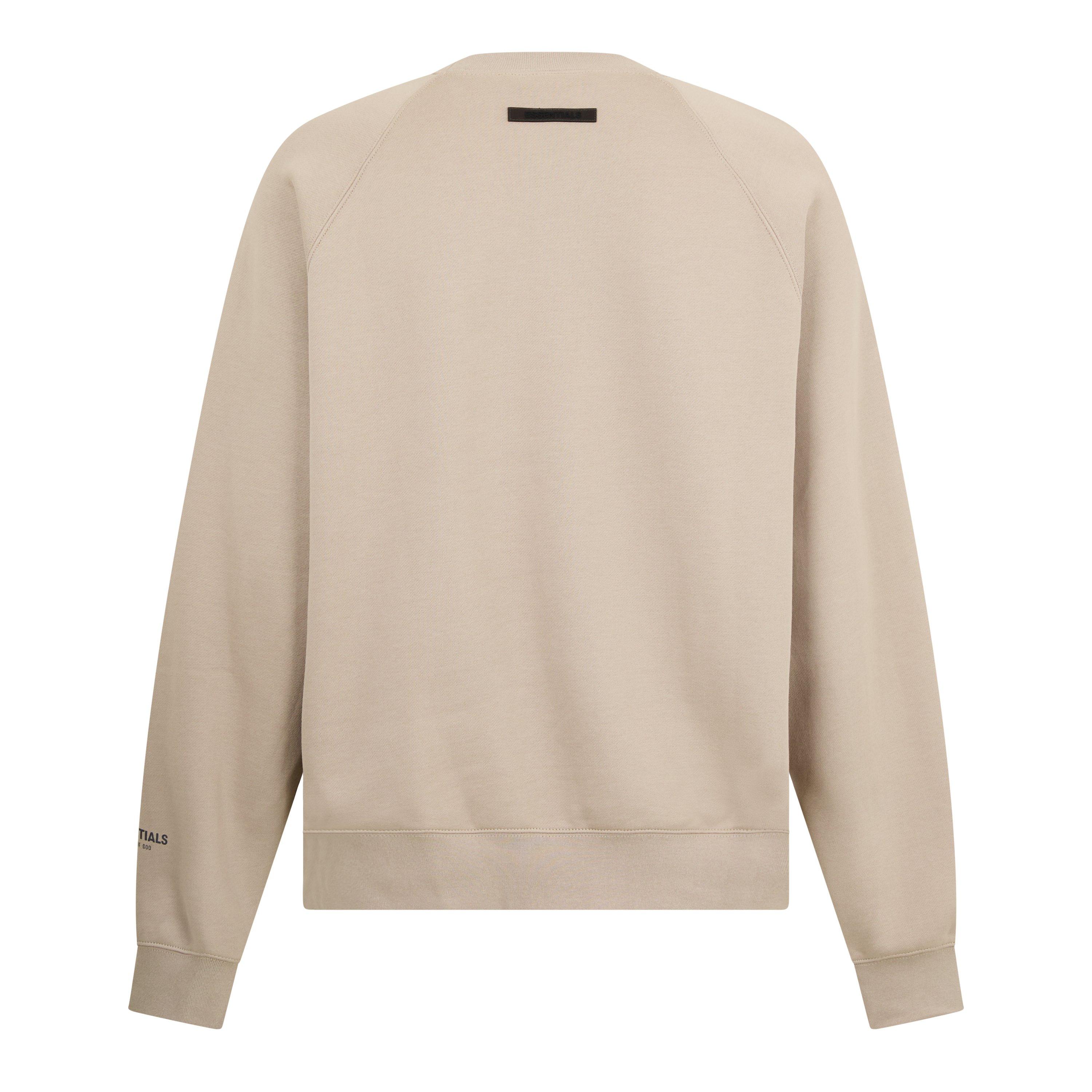 Beige - Fear Of God Essentials - Men's Crew Sweatshirt - 2