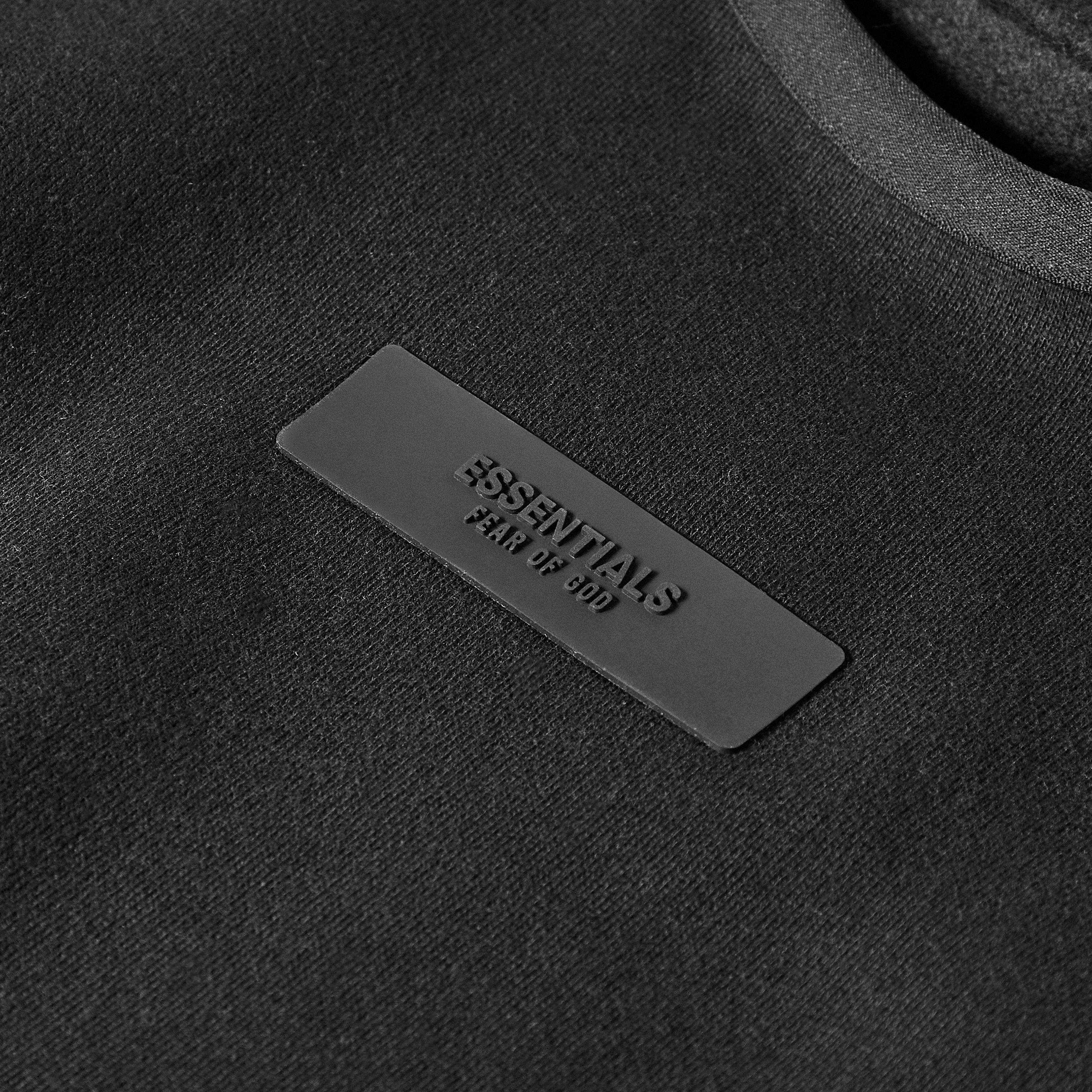 Jet Black - Fear Of God Essentials - Men's Crew Sweatshirt - 3
