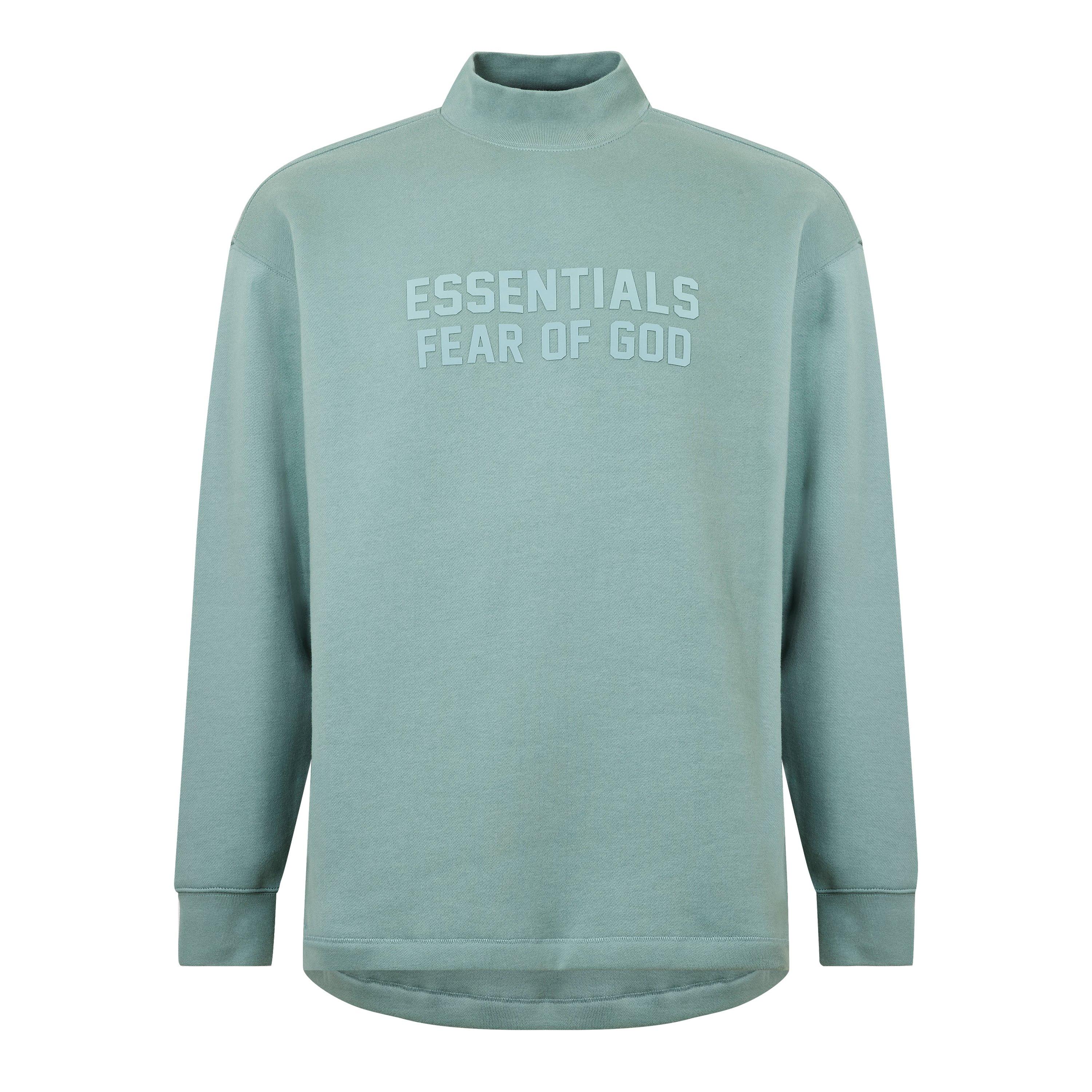 Fear Of God Essentials Men's Crew Sweatshirt - Sycamore - 2X Small