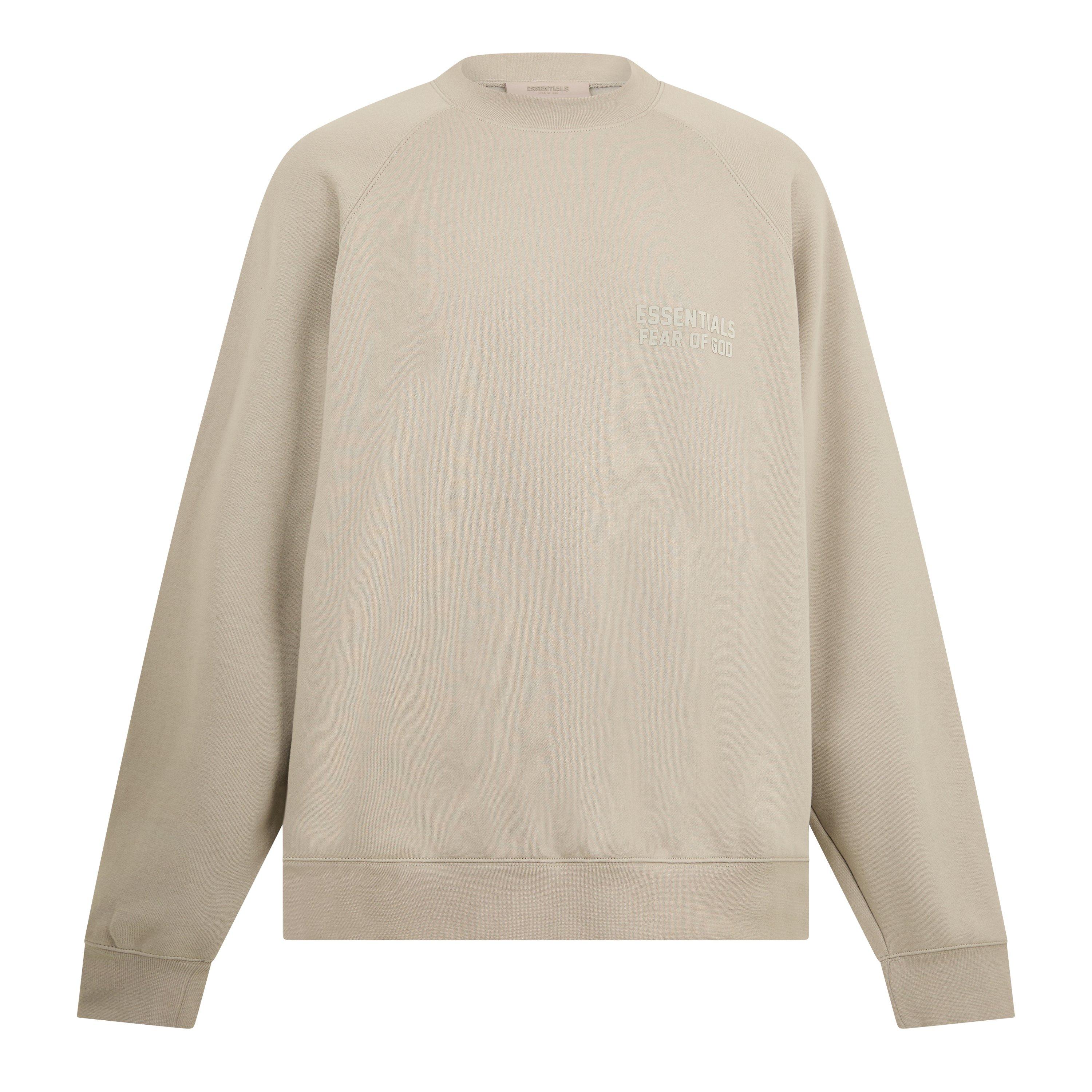 Fear Of God Essentials Men's Crew Sweatshirt - Seal - 2X Large