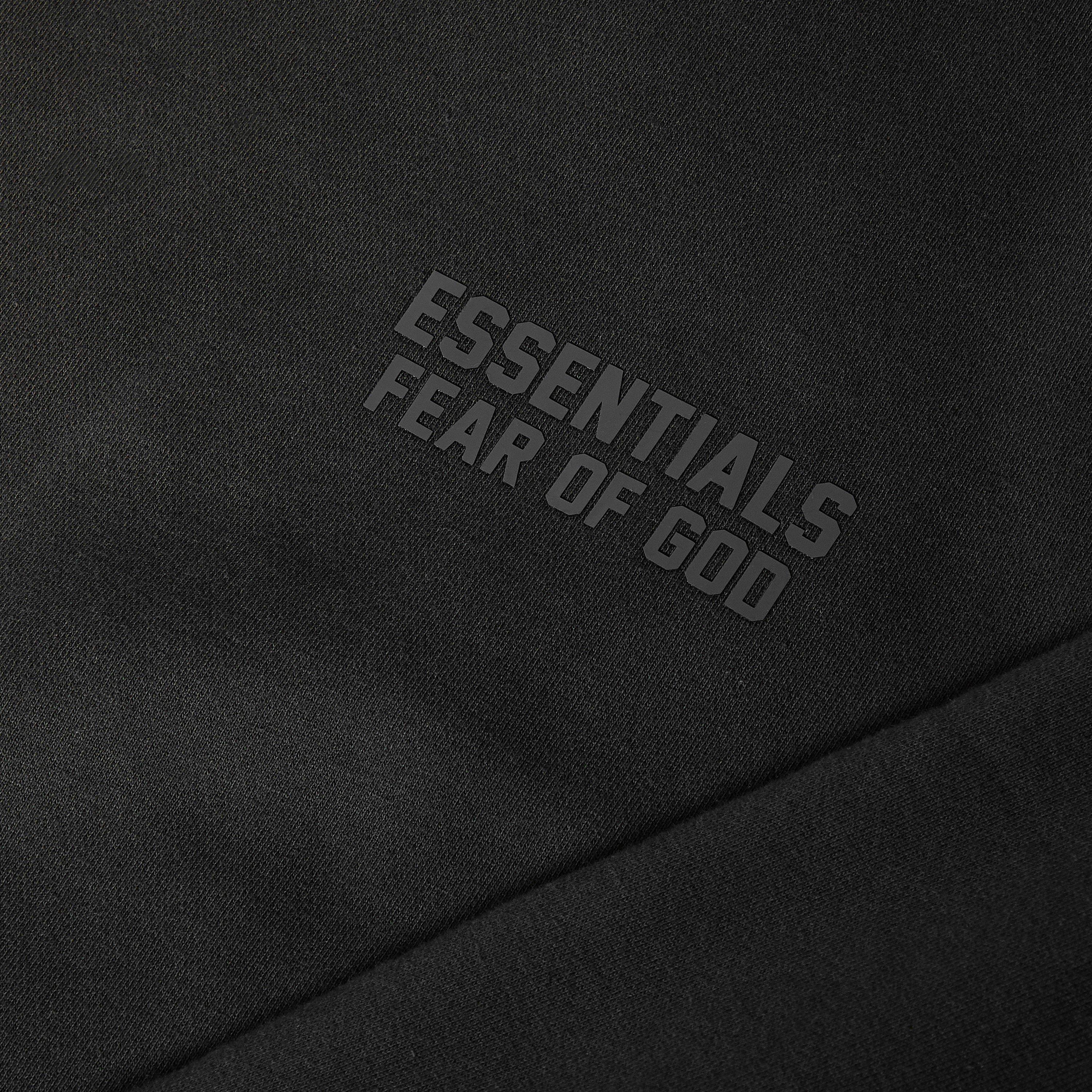 Black - Fear Of God Essentials - Men's Crew Sweatshirt - 3
