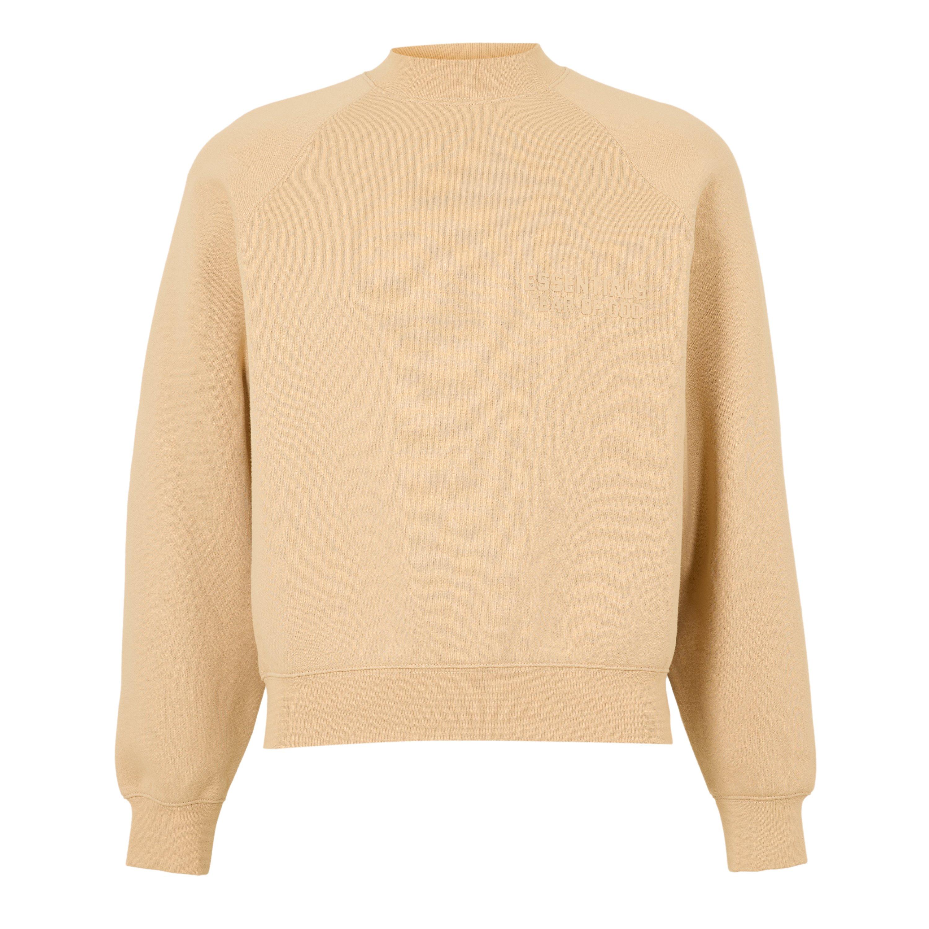 Fear Of God Essentials Men's Crew Sweatshirt - Sand - Large