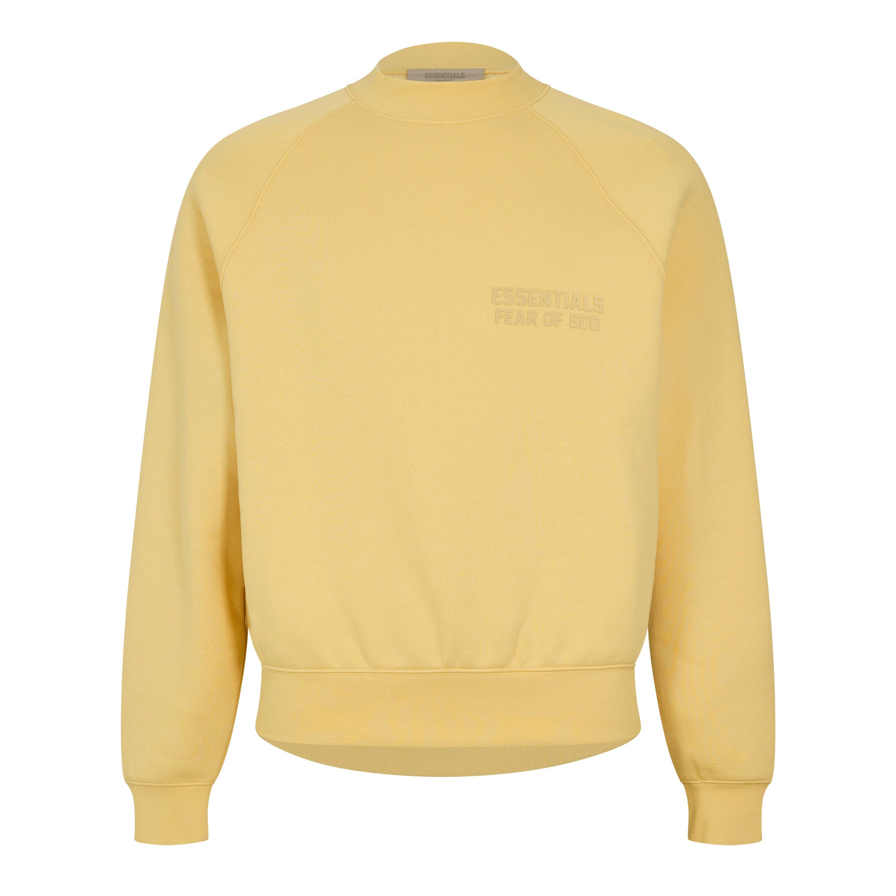Fear Of God Essentials Men's Crew Sweatshirt - Light Tuscan - Large