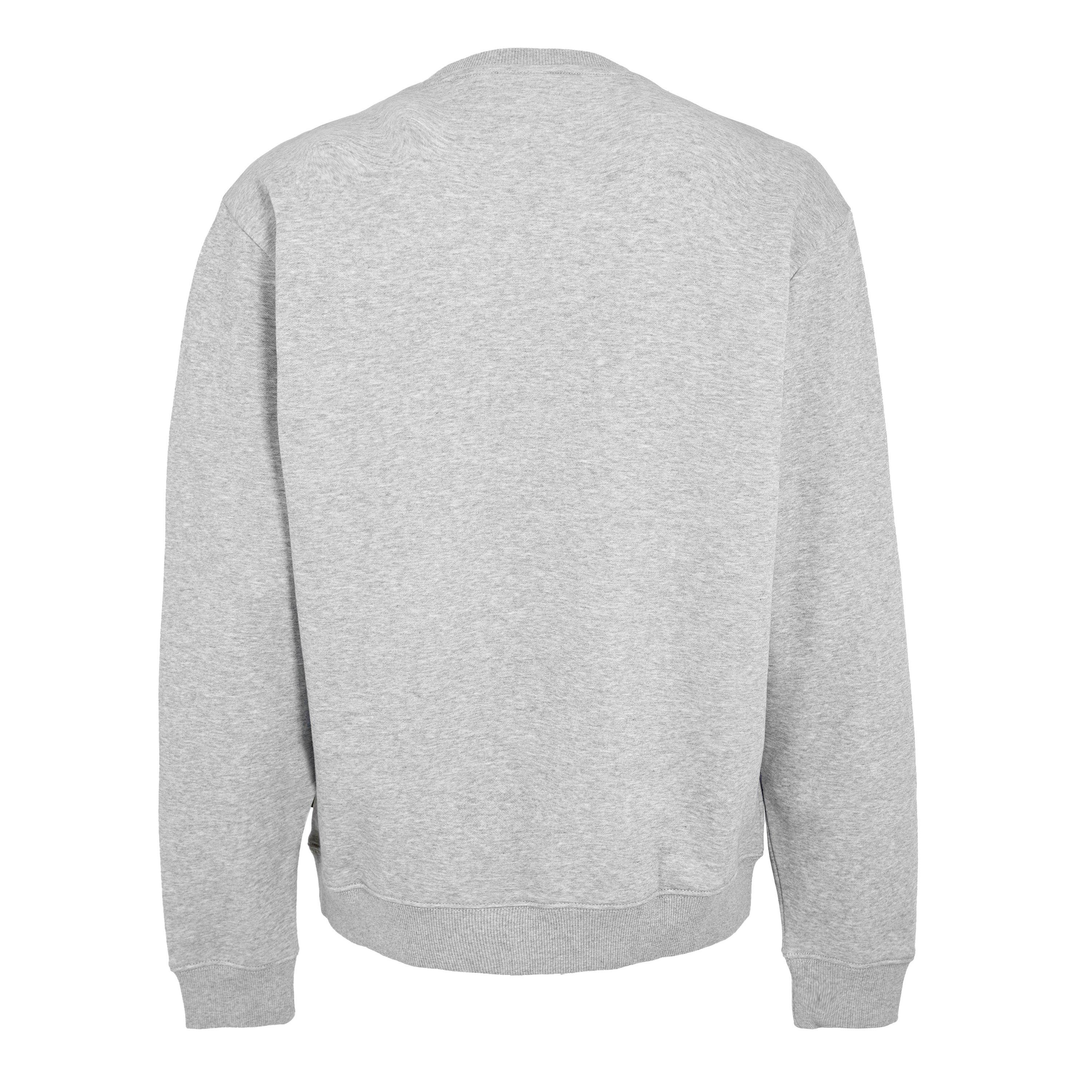 Grey - Napapijri - Box Logo Crew Sweatshirt - 2