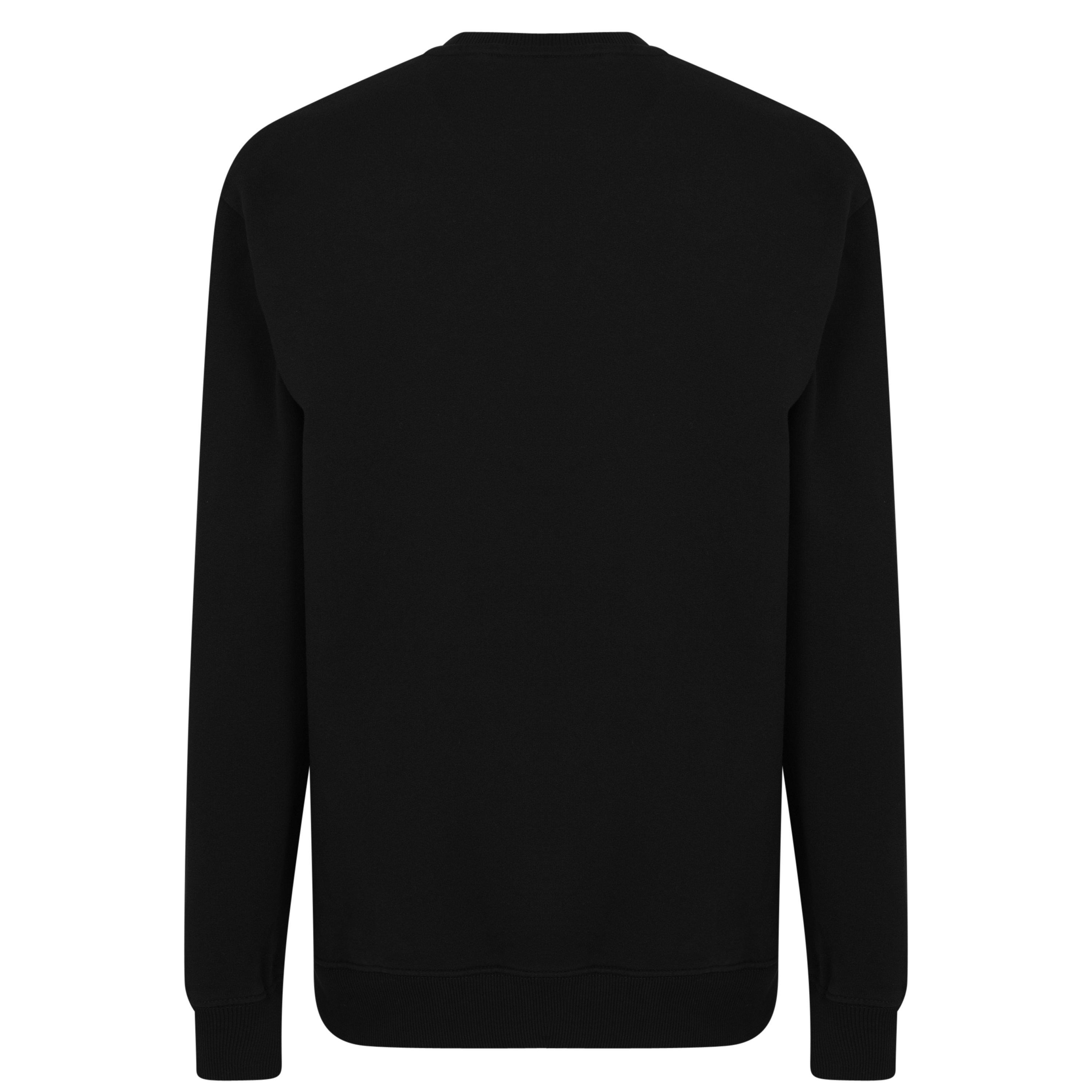 Preto - Napapijri - Box Logo Crew Sweatshirt - 2